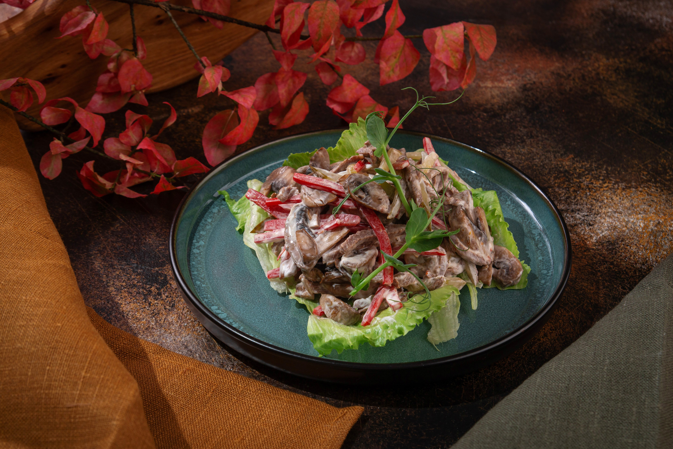 Ресторан Матрешка: съемка осенних новинок для меню, соцсетей и дизайна. Фуд фотограф Саратов | Фото еды для меню, сайта и доставки