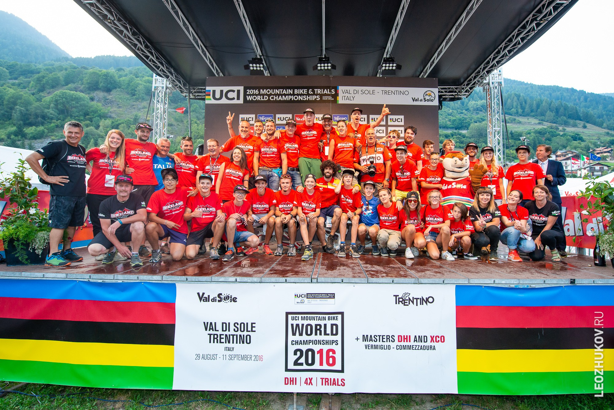 UCI Trials World Championships 2016 — finals. Sports photographer Leonid Zhukov