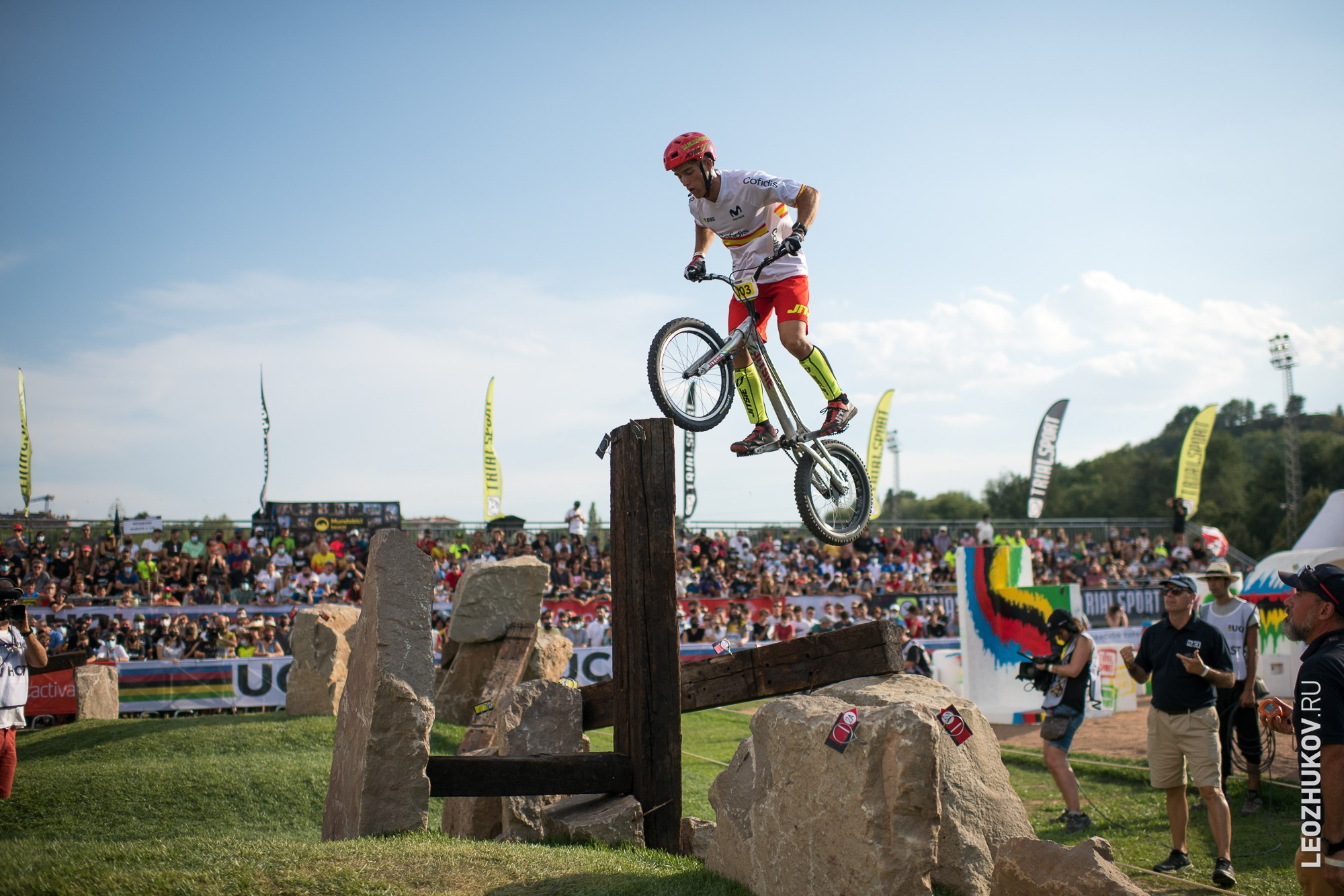 UCI Trials World Championships 2021. Спортивный фотограф Леонид Жуков