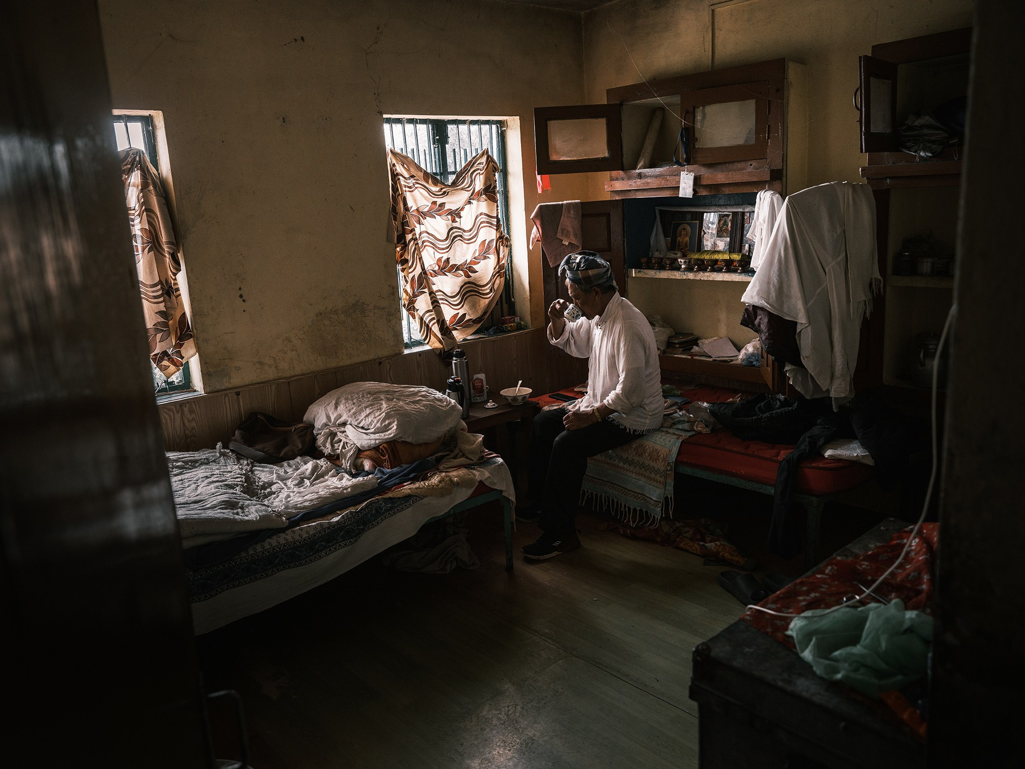 Tibetans in India. Documentary and art photographer Alexey Terentyev