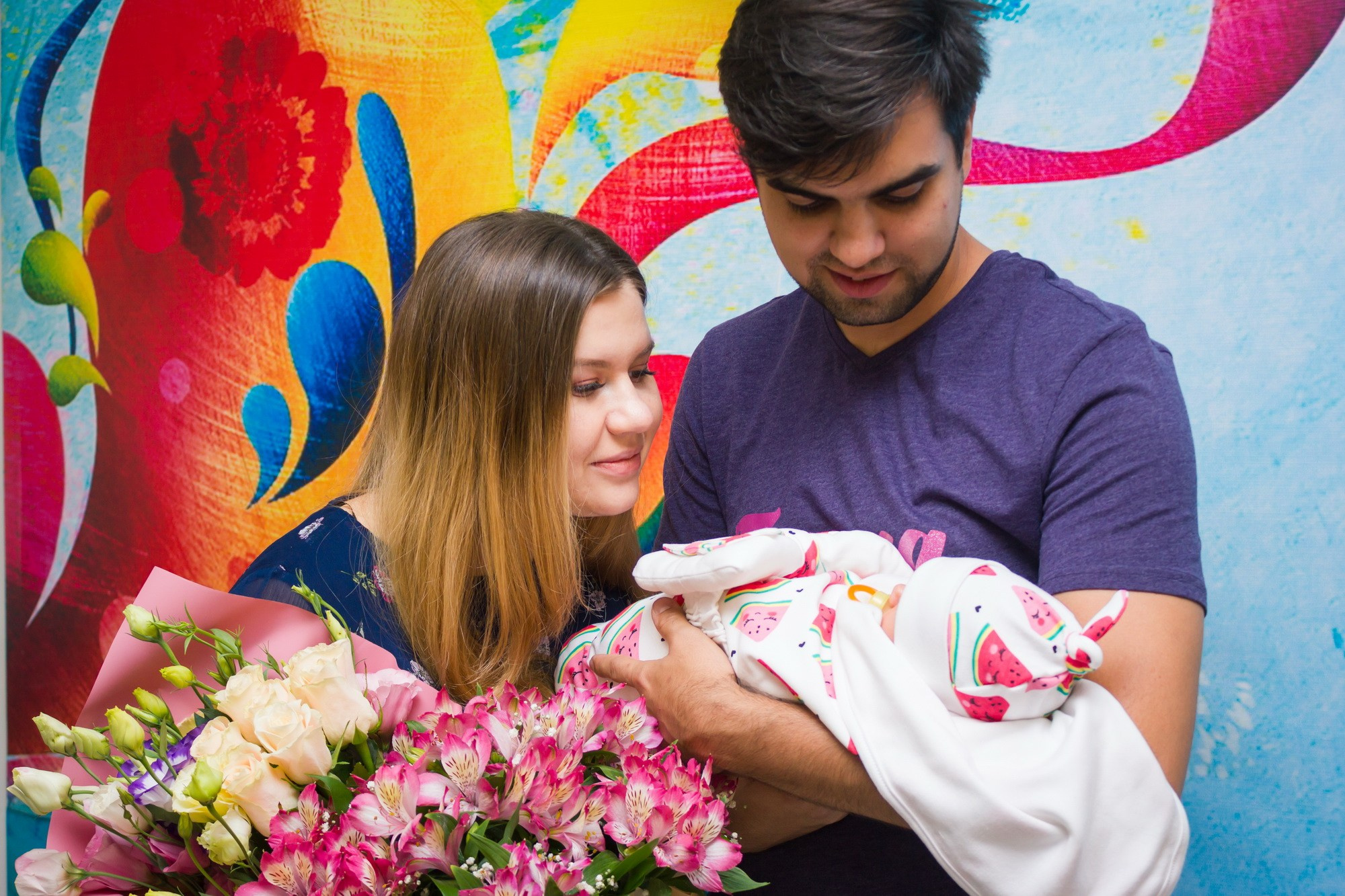 Выписка из роддома (Красный). Фотограф в Волгограде и Волжском Наталья Фирсова