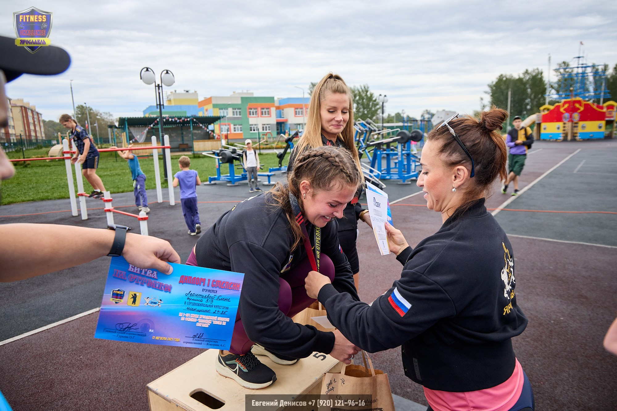 Fitness Challenge Битва на Стрелке. Портретный фотограф Евгений Денисов