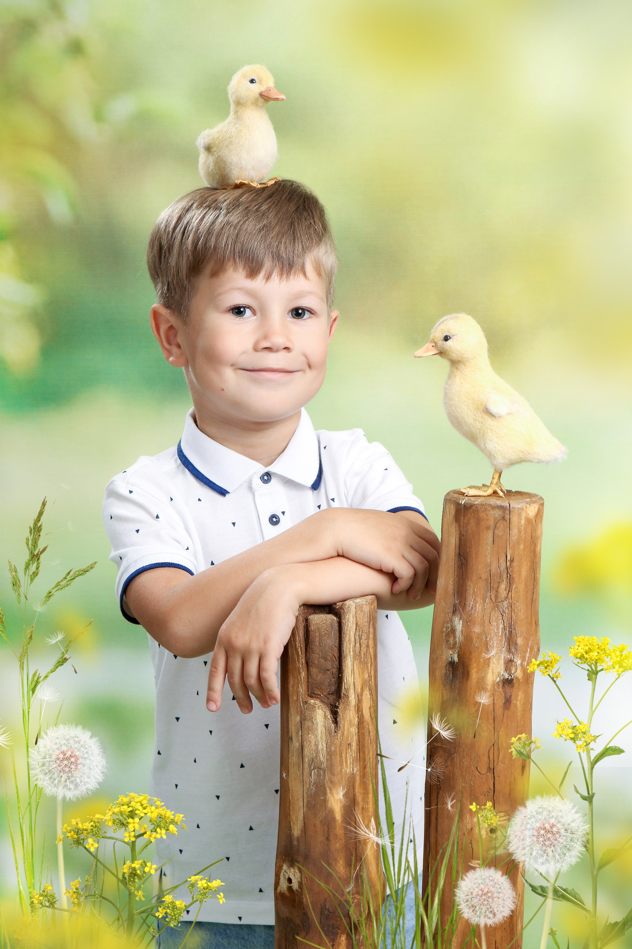 Портреты. Три Жирафа