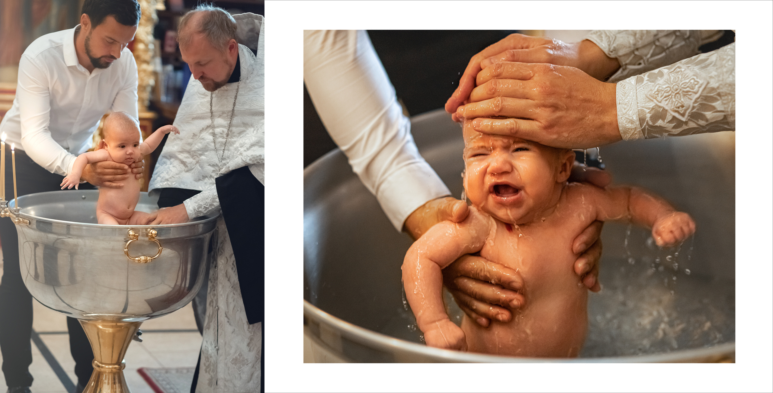 Фотокнига Крещение Александры. Детский и семейный фотограф в Москве Вера Орлова