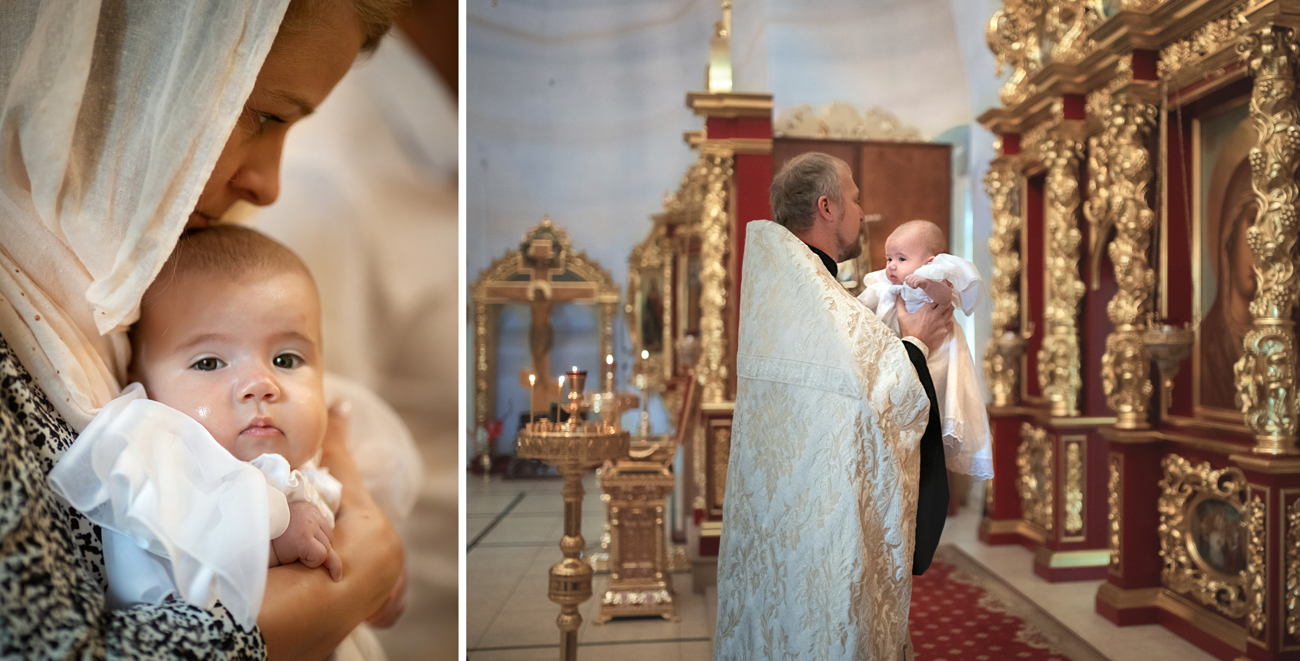 Фотокнига Крещение Александры. Детский и семейный фотограф в Москве Вера Орлова