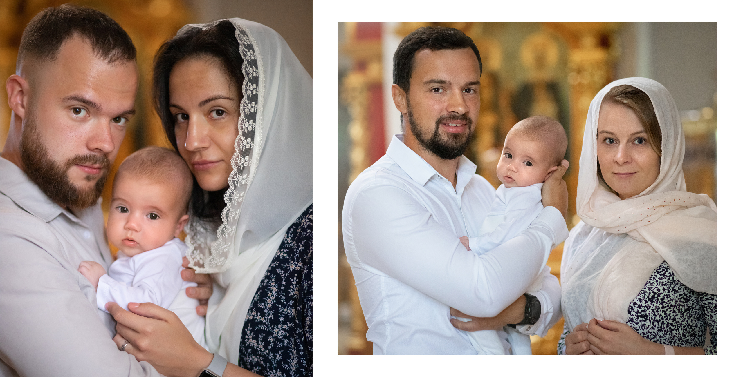 Фотокнига Крещение Александры. Детский и семейный фотограф в Москве Вера Орлова