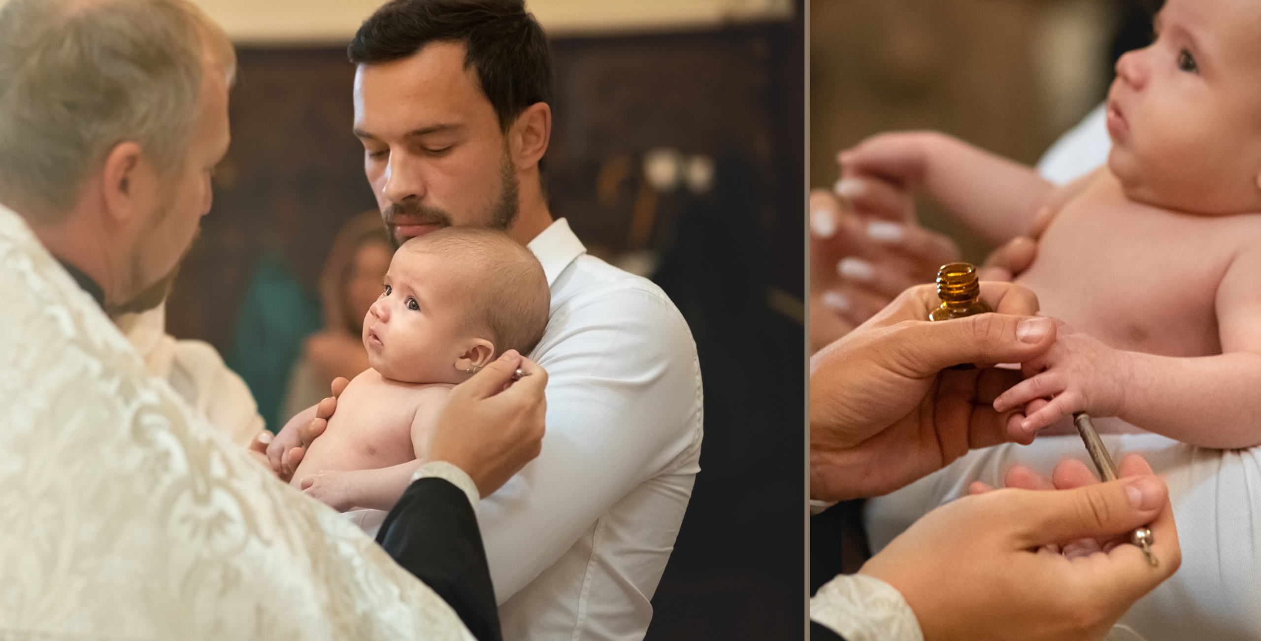 Фотокнига Крещение Александры. Детский и семейный фотограф в Москве Вера Орлова