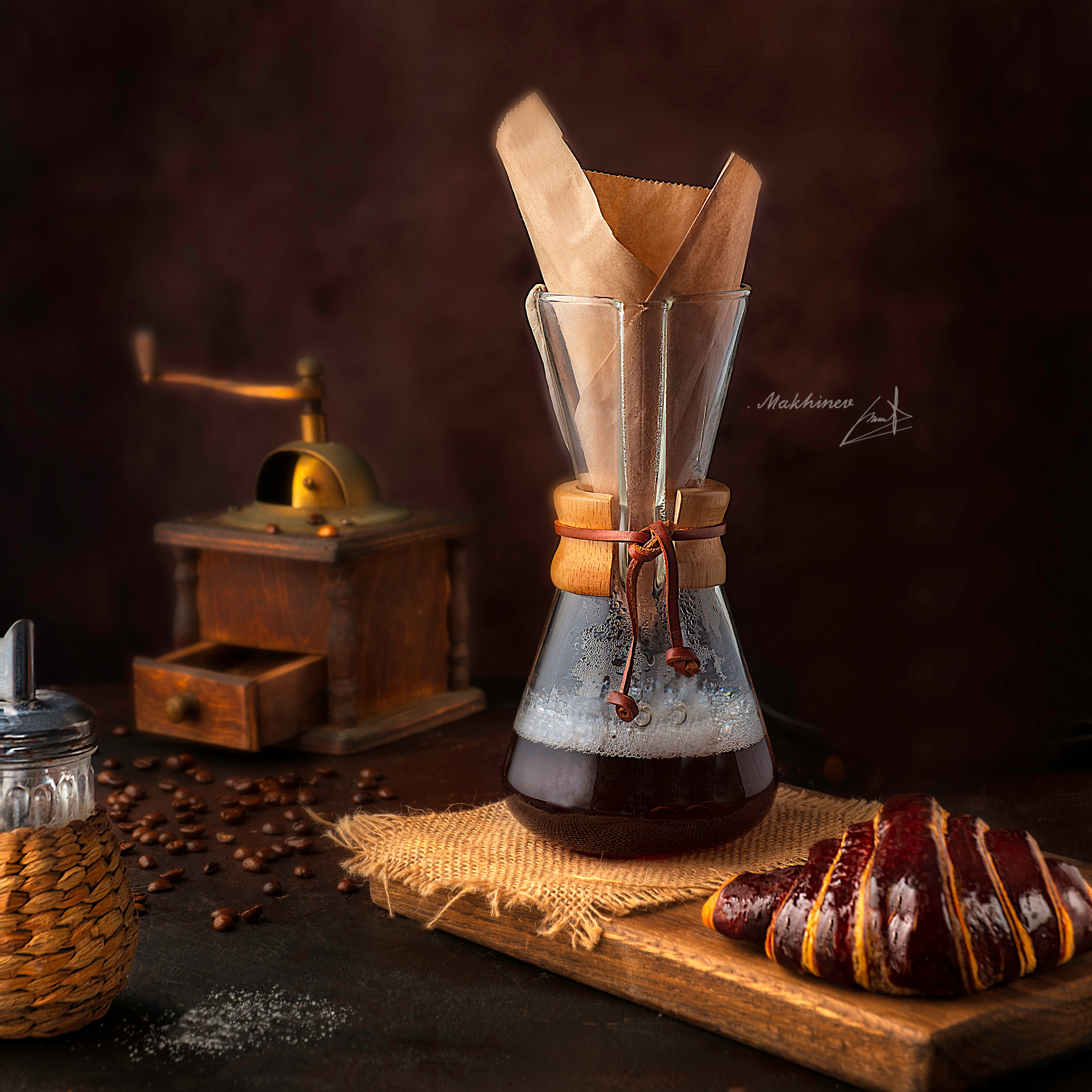 фуд-фото кофе с