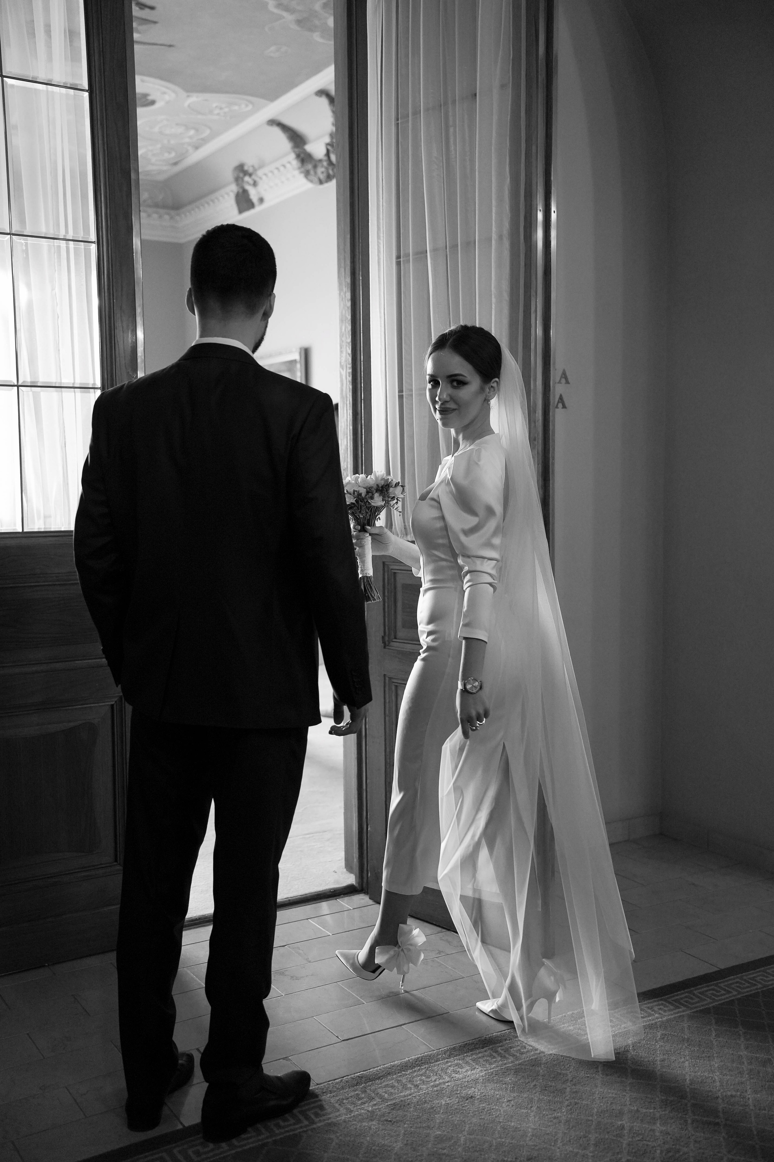 Свадебная фотосессия в гостинице Националь