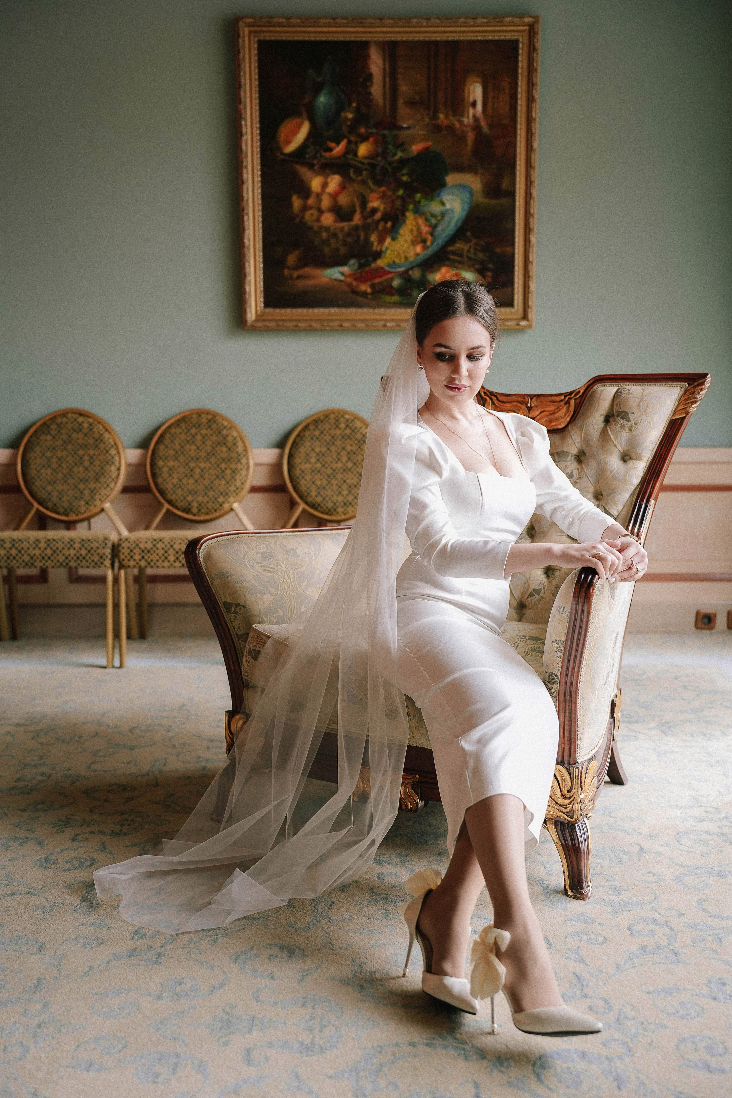 Свадебная фотосессия в гостинице Националь