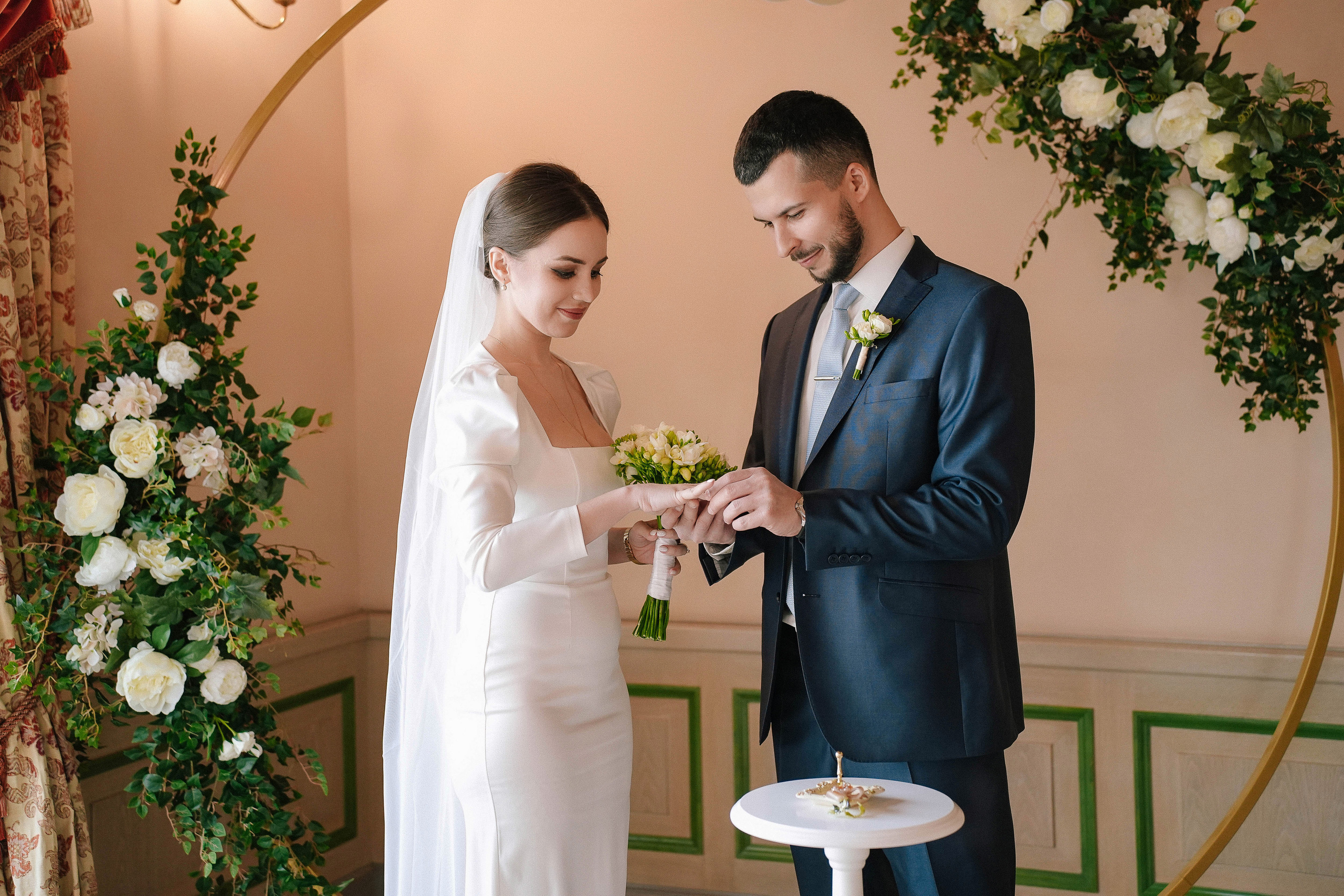 Свадебная фотосессия в гостинице Националь