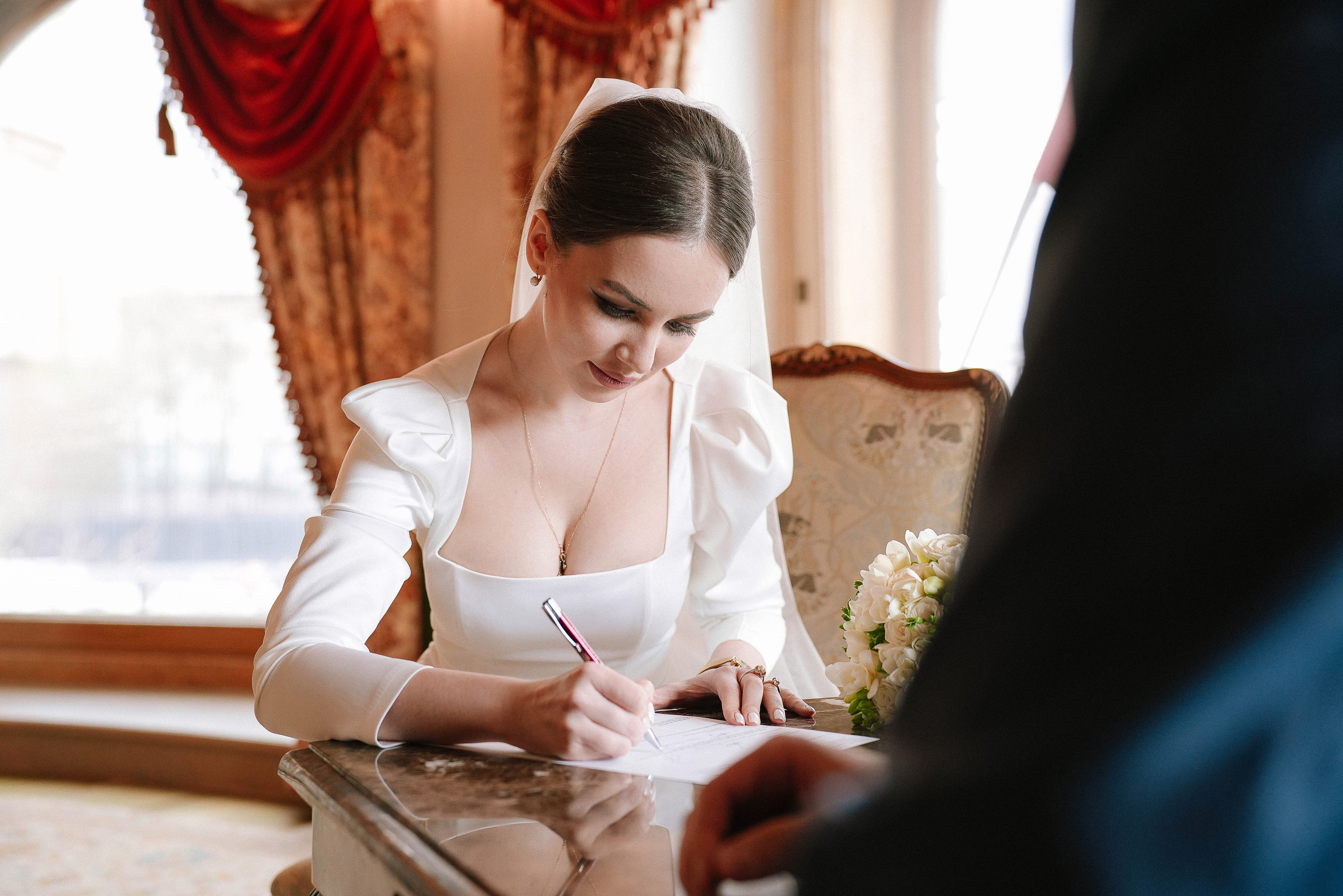 Свадебная фотосессия в гостинице Националь