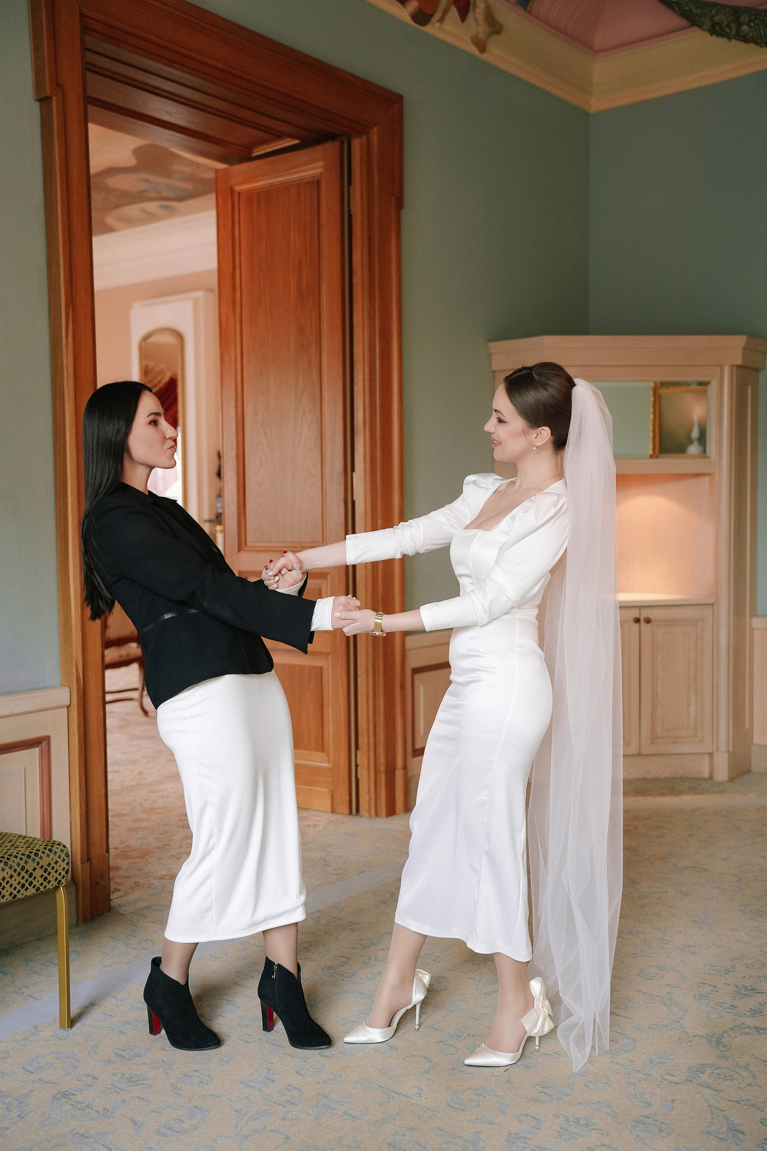 Свадебная фотосессия в гостинице Националь