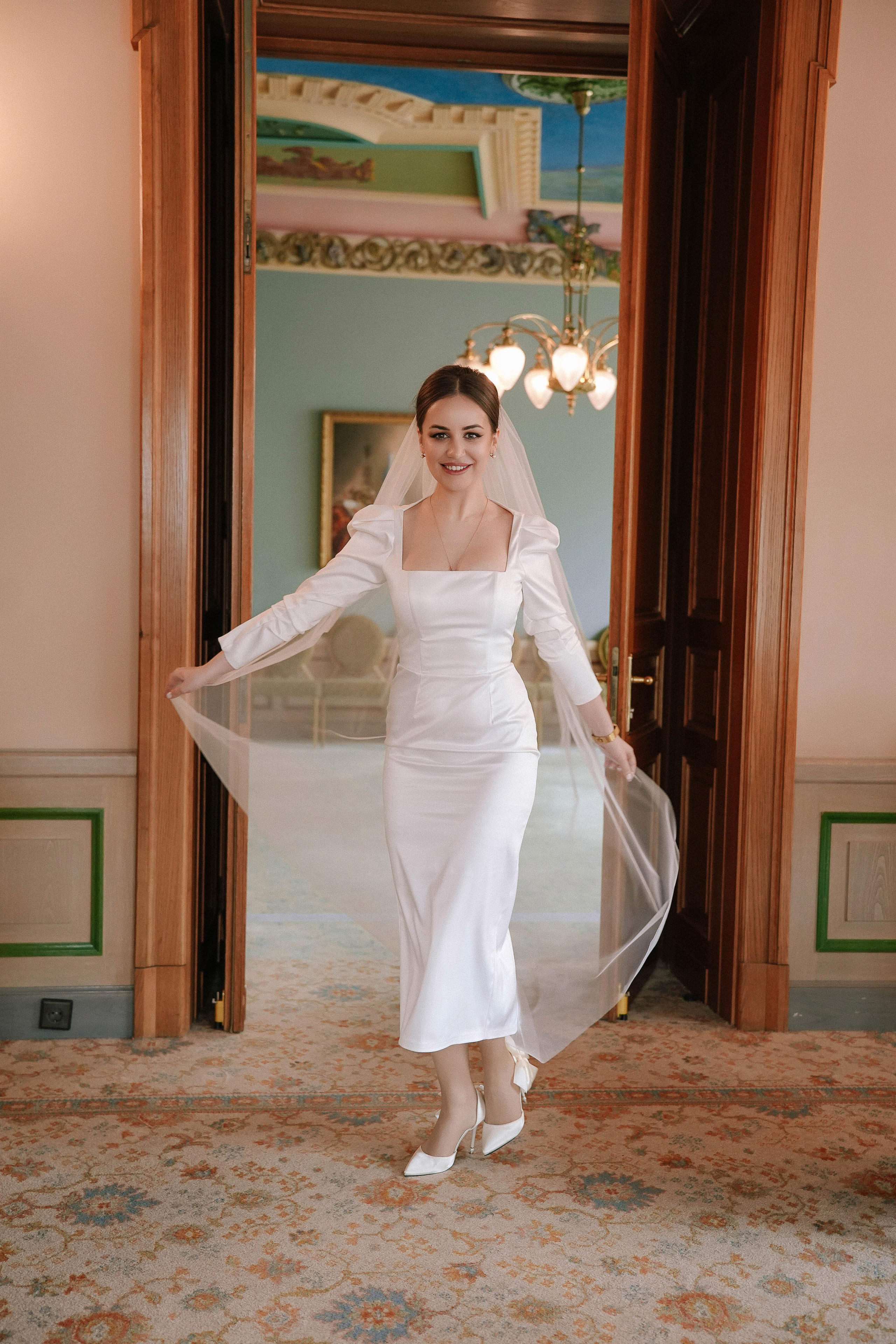 Свадебная фотосессия в гостинице Националь