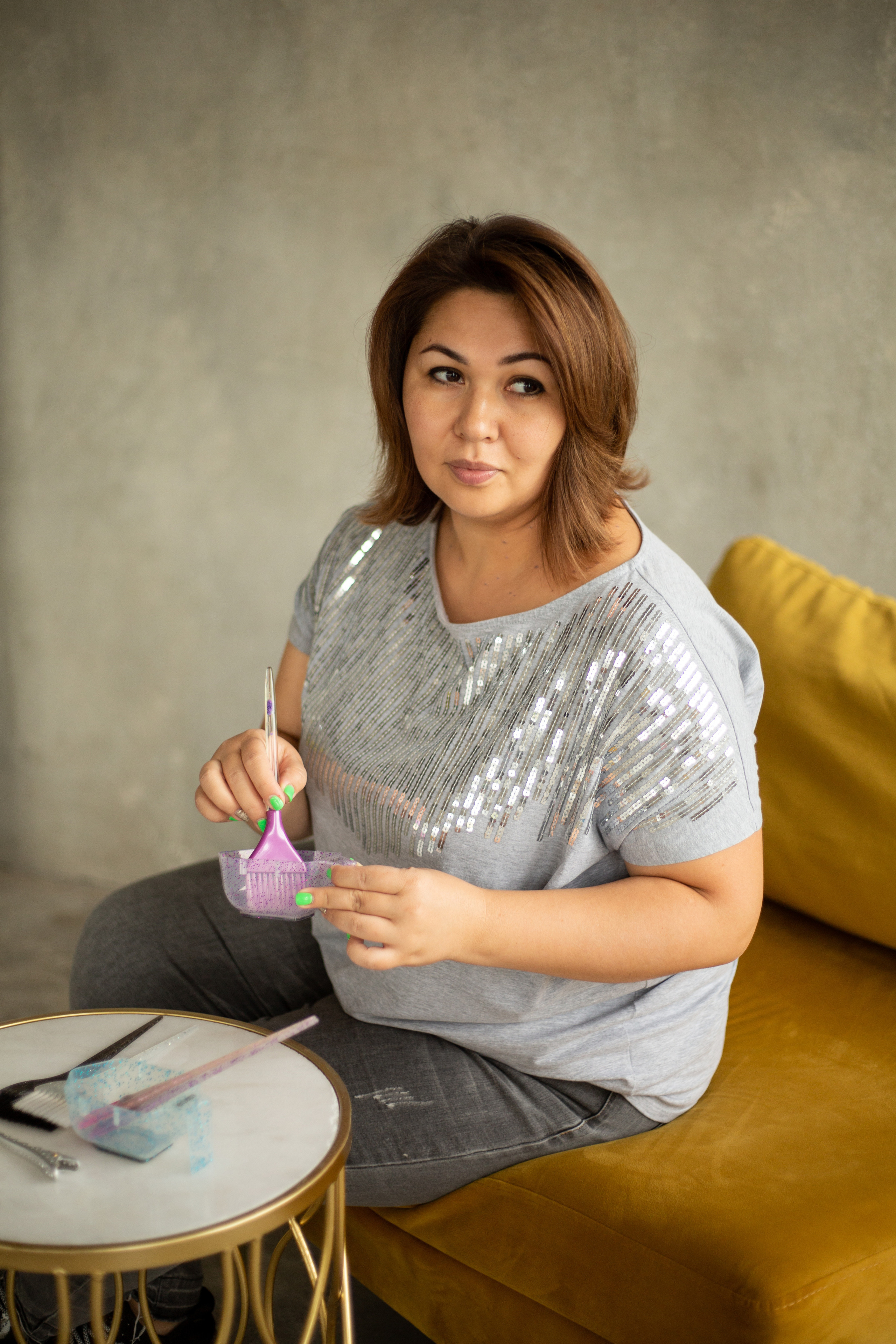 Контент-съемка для парикмахера. Семейный и детский фотограф в Москве Полина Парамонова