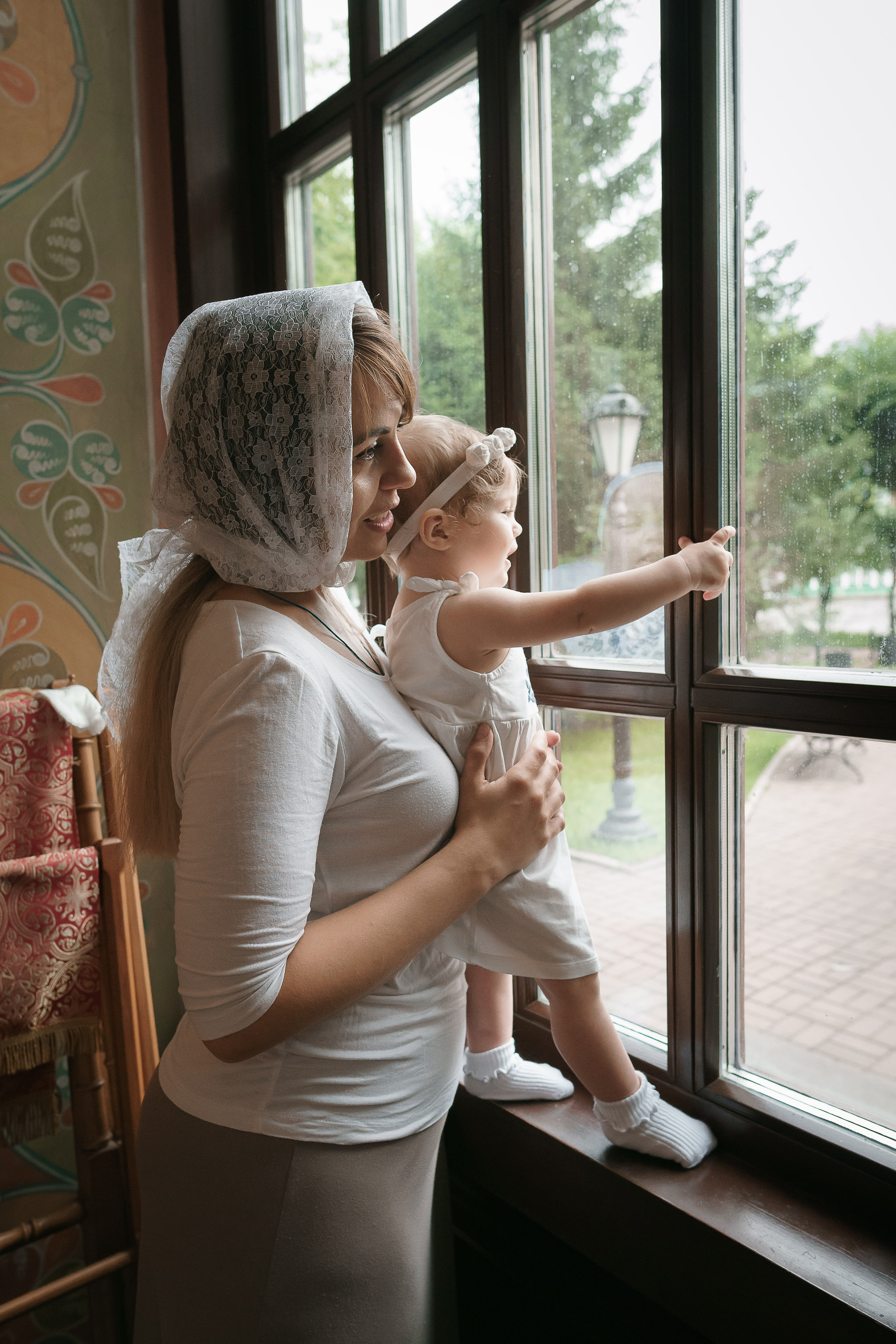 Крещение девочки в храме Иоанна Предтечи. Фотограф для семей и экспертов в г. Воронеж Ирина Круглова