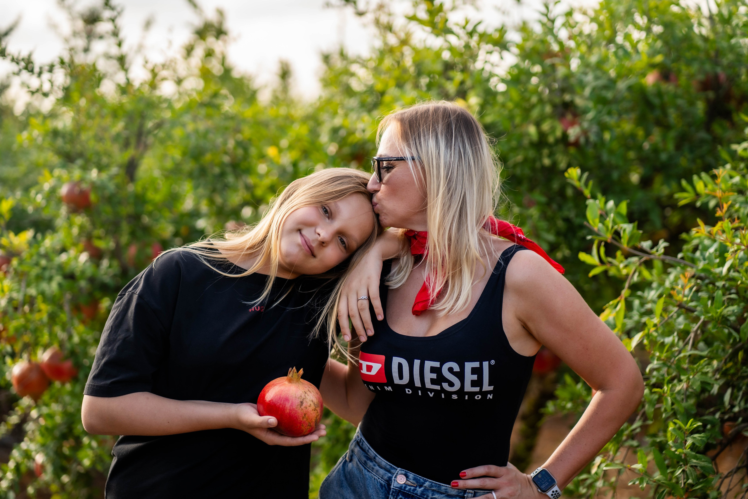Гранатовый Сад Семья Ирины. Семейный и детский фотограф в Израиле и Москве Дорошок Надя