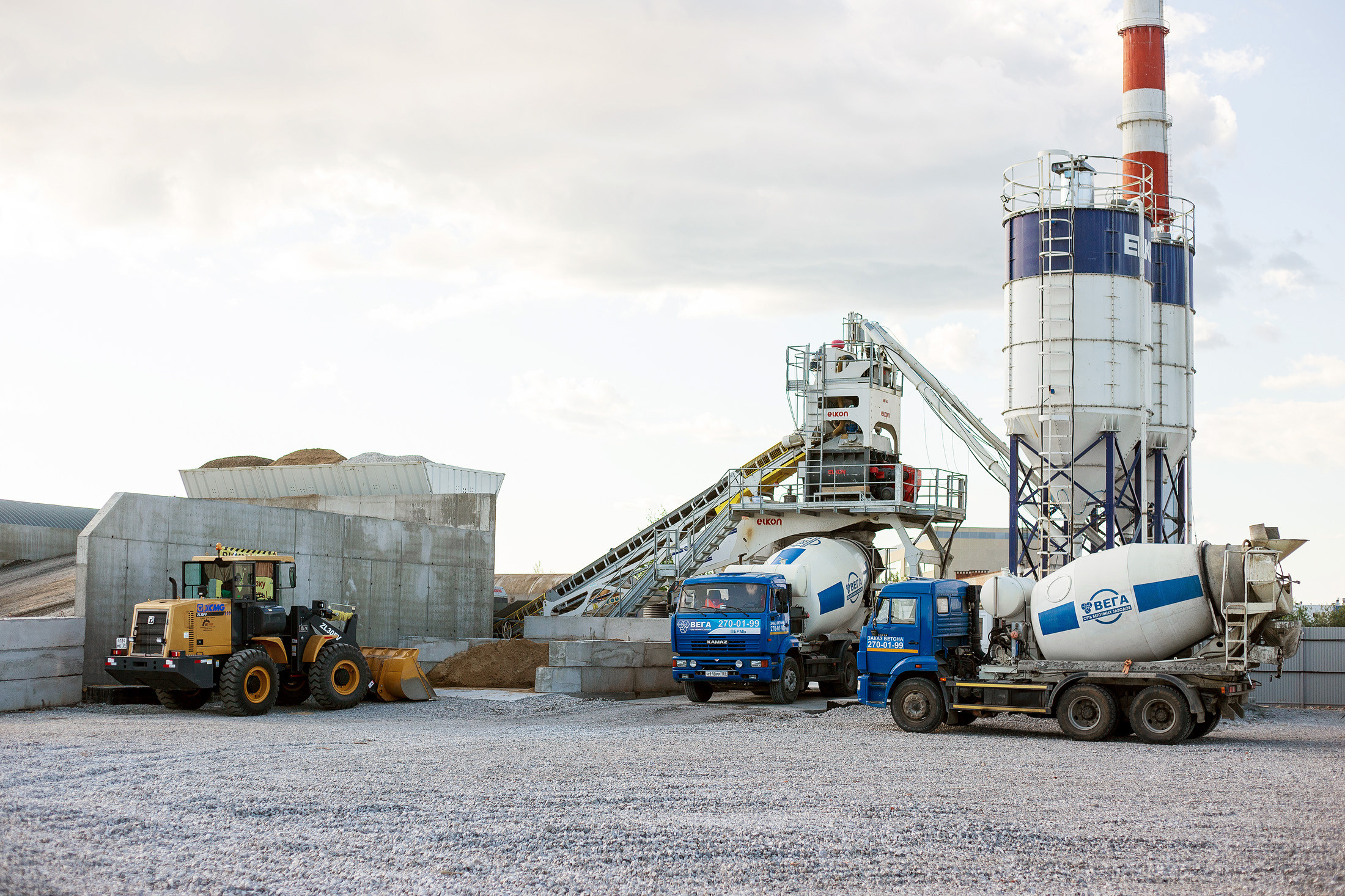 Фотосъемка бетонного завода в Перми. Фотоагентство Объектив — Профессиональная фотосъемка b2b в Перми