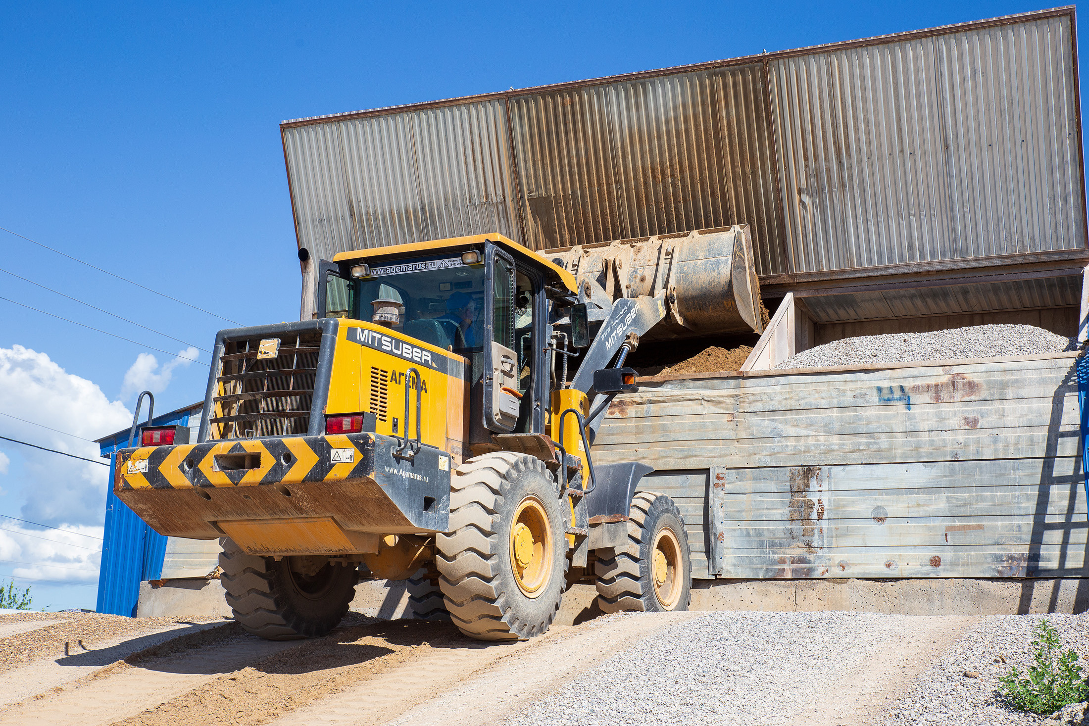 Фотосъемка бетонного завода в Перми. Фотоагентство Объектив — Профессиональная фотосъемка b2b в Перми