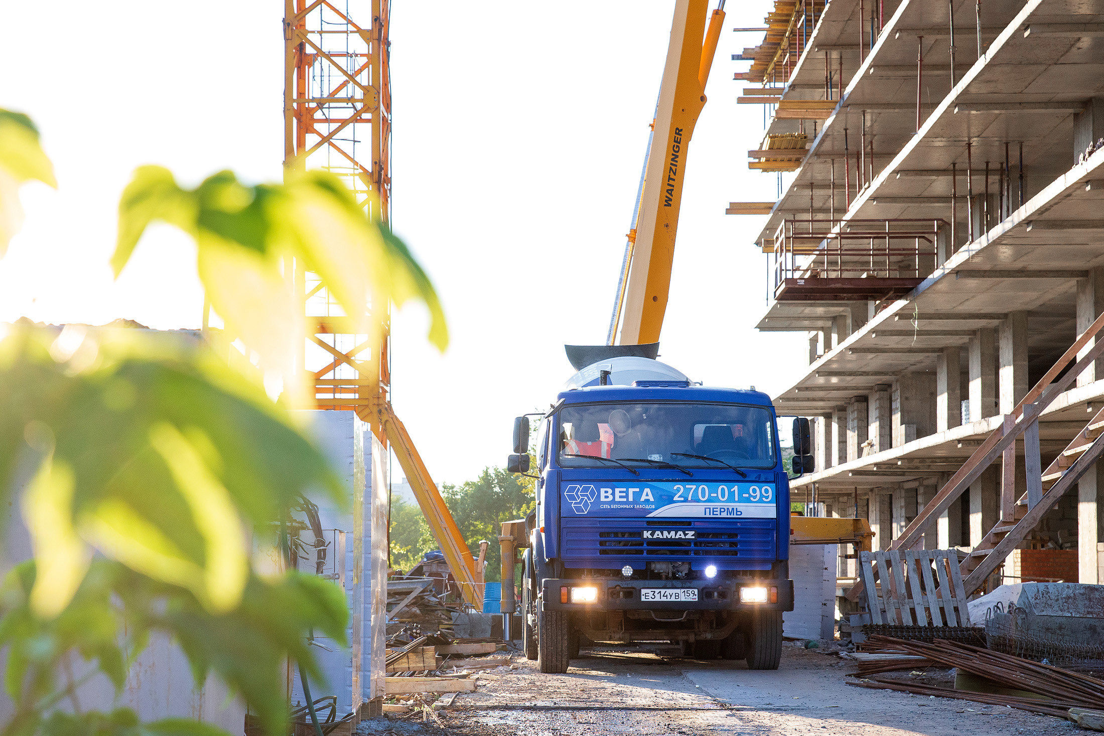 Фотосъемка бетонного завода в Перми. Фотоагентство Объектив — Профессиональная фотосъемка b2b в Перми