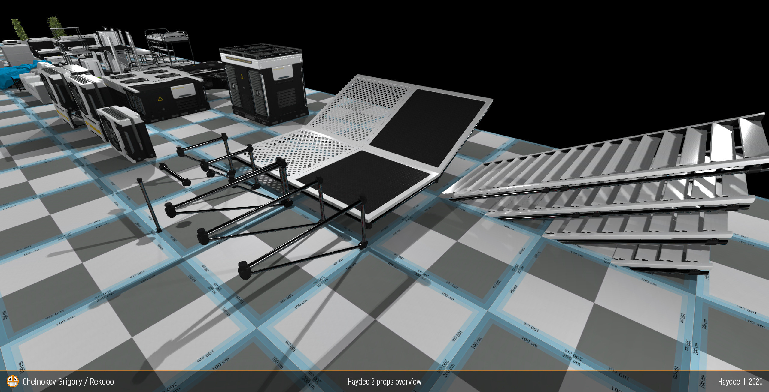 All props. Personal 3D Artist website