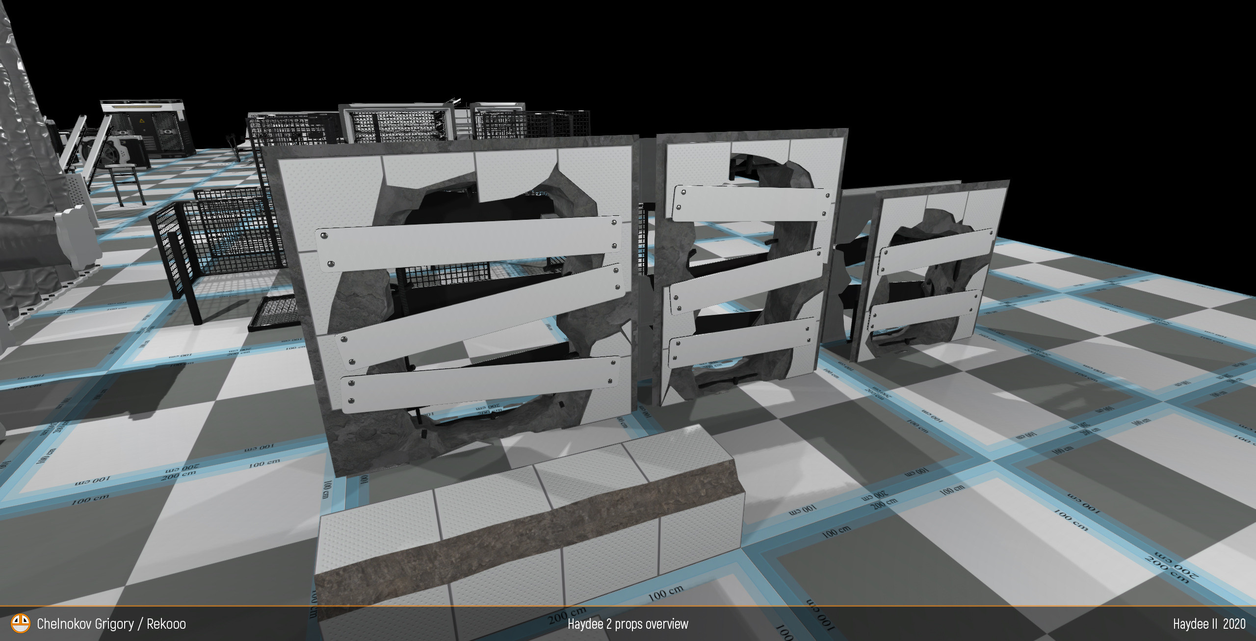 All props. Personal 3D Artist website