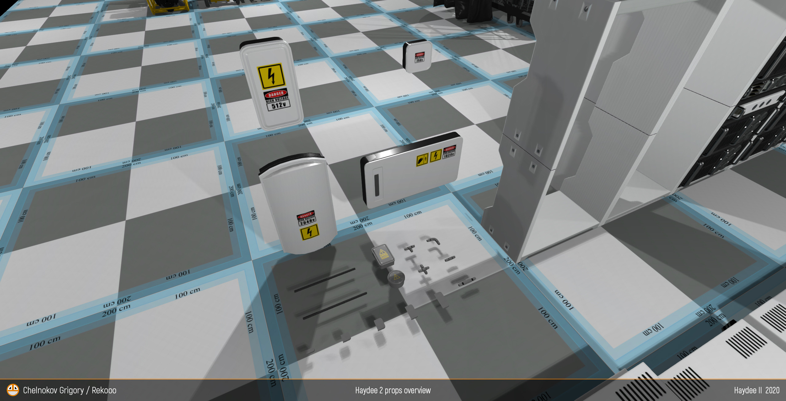 All props. Personal 3D Artist website