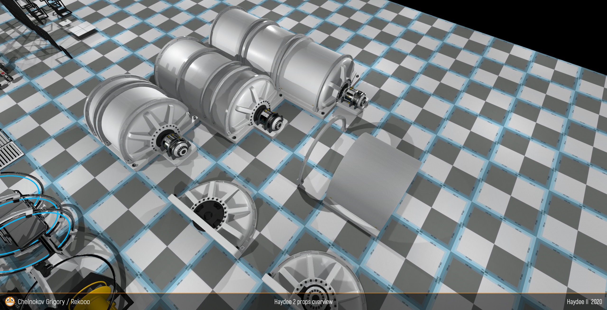All props. Personal 3D Artist website