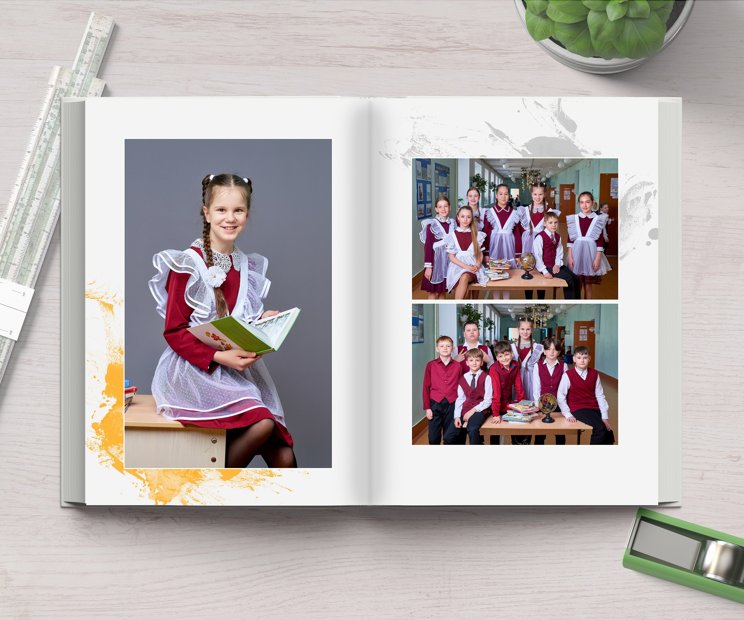ВЫПУСКНЫЕ АЛЬБОМЫ для начальной школы. Детский фотограф в Комсомольске-на-Амуре