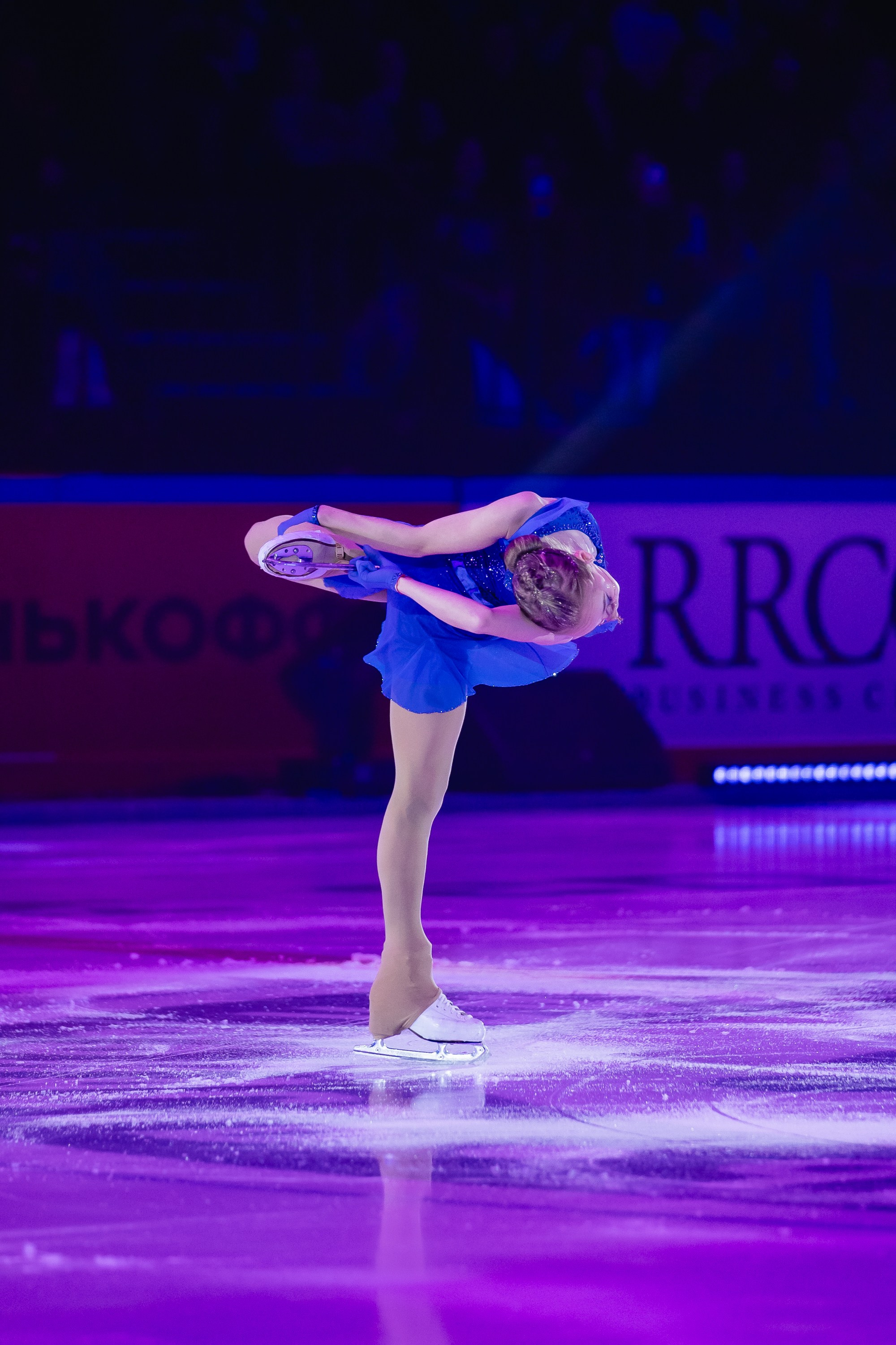 Шоу «Чемпионы на льду» в Новосибирске. Воробьева Ксения — Спортивный и танцевальный фотограф Новосибирск