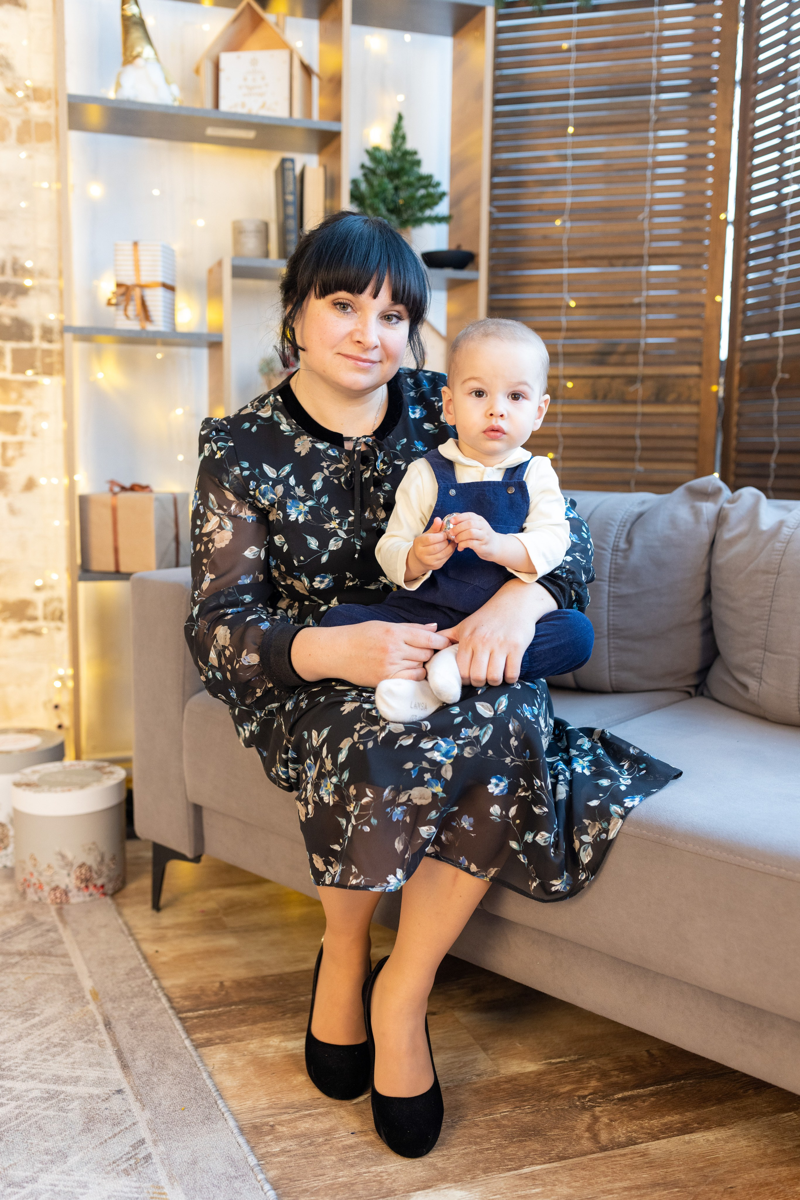 Новогодняя съемка в студии Екатерина. Фотограф — Евгений Свистков