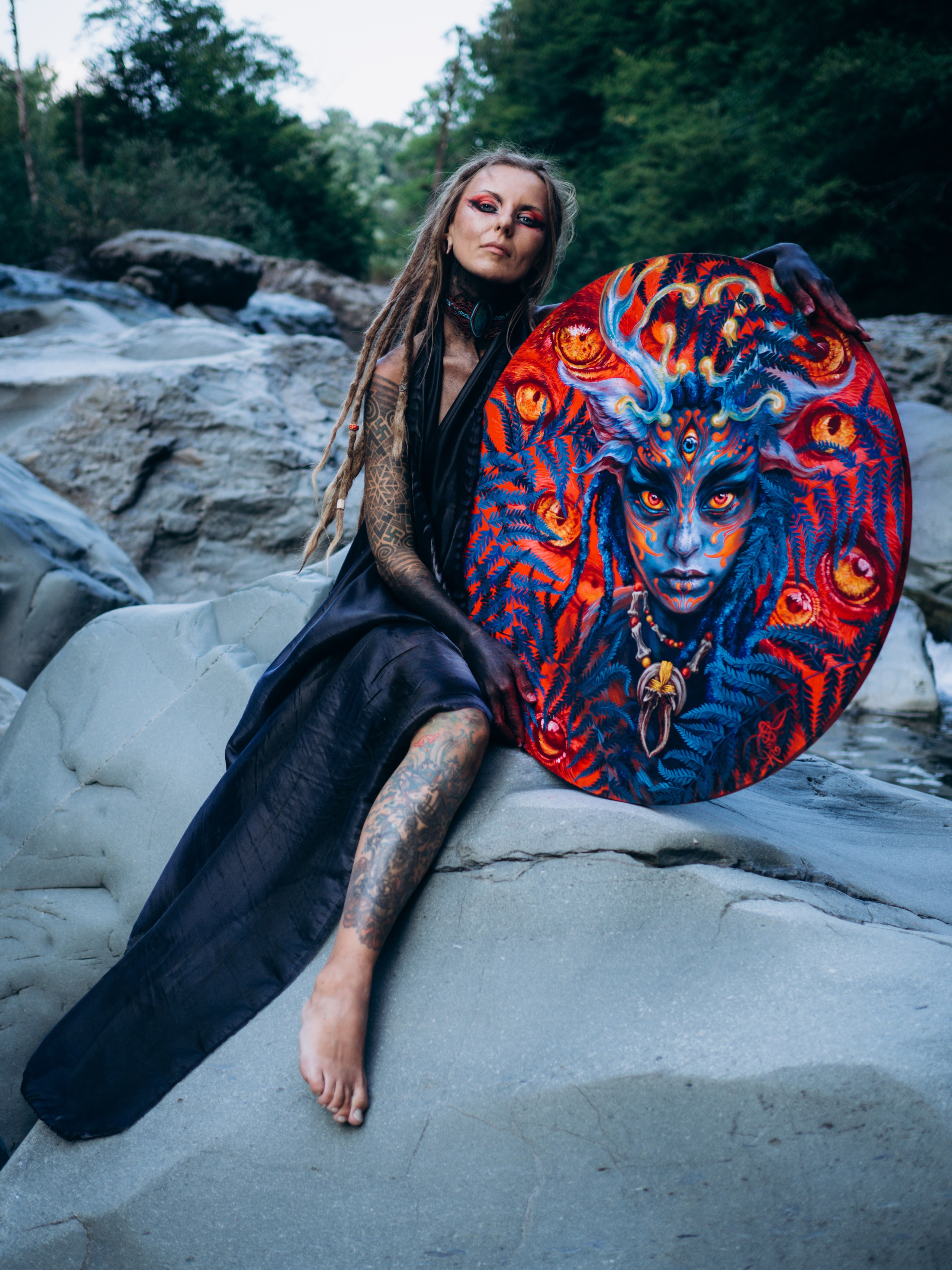 Индивидуальная фотосессия для художницы