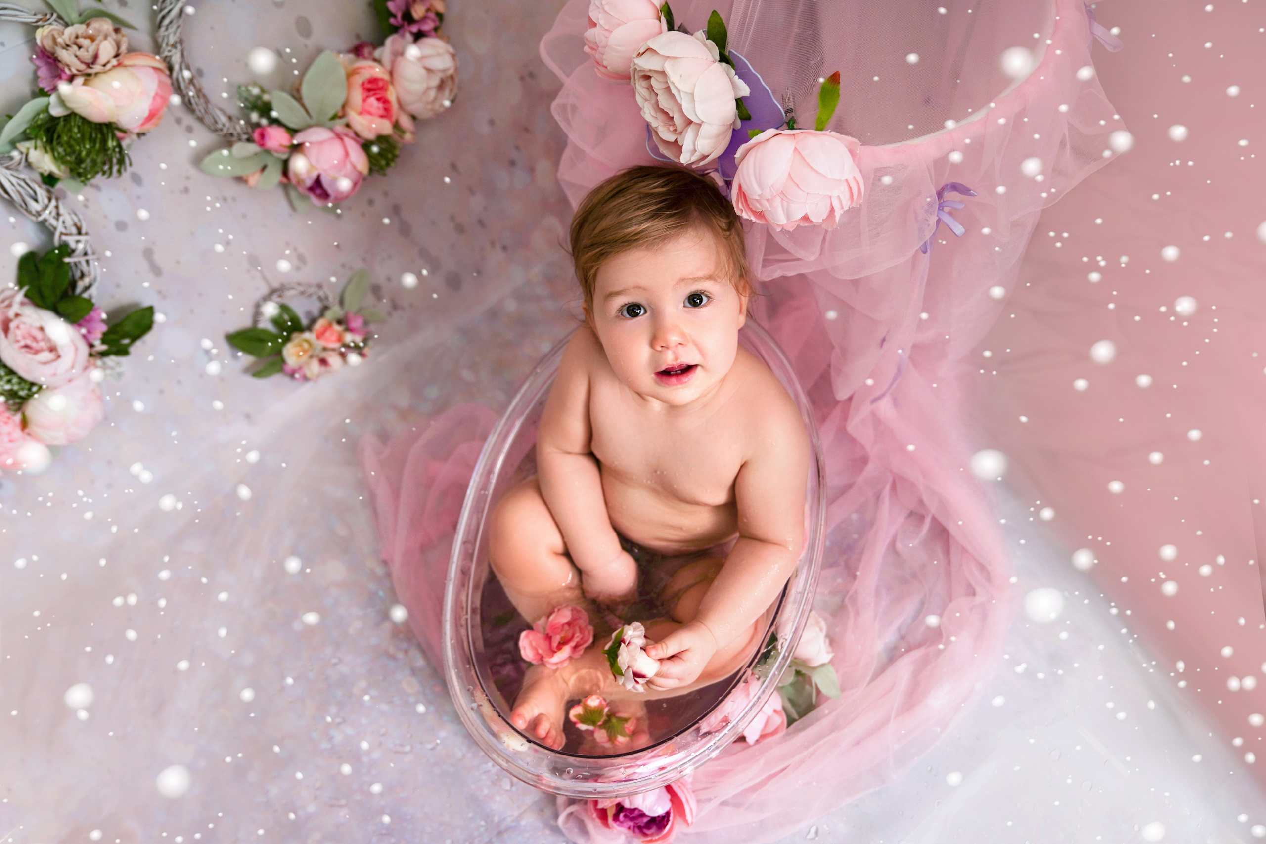 Фотосессия ГОДОВАСИЕ. Фотограф новорожденных, детей до года и беременных в Симферополе