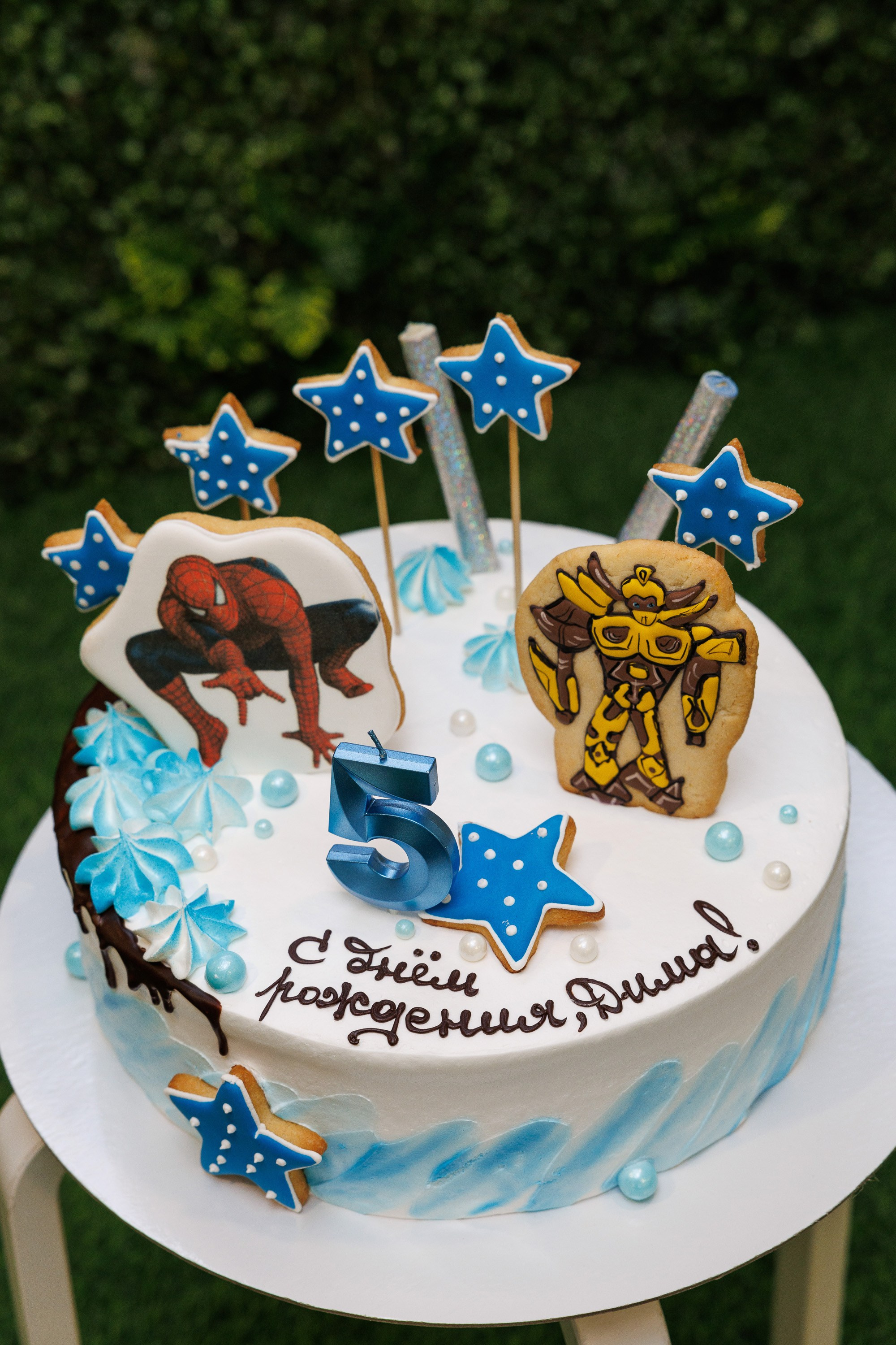 Детский день рождения в студии «Ромашка» в Оренбурге — Трансформеры