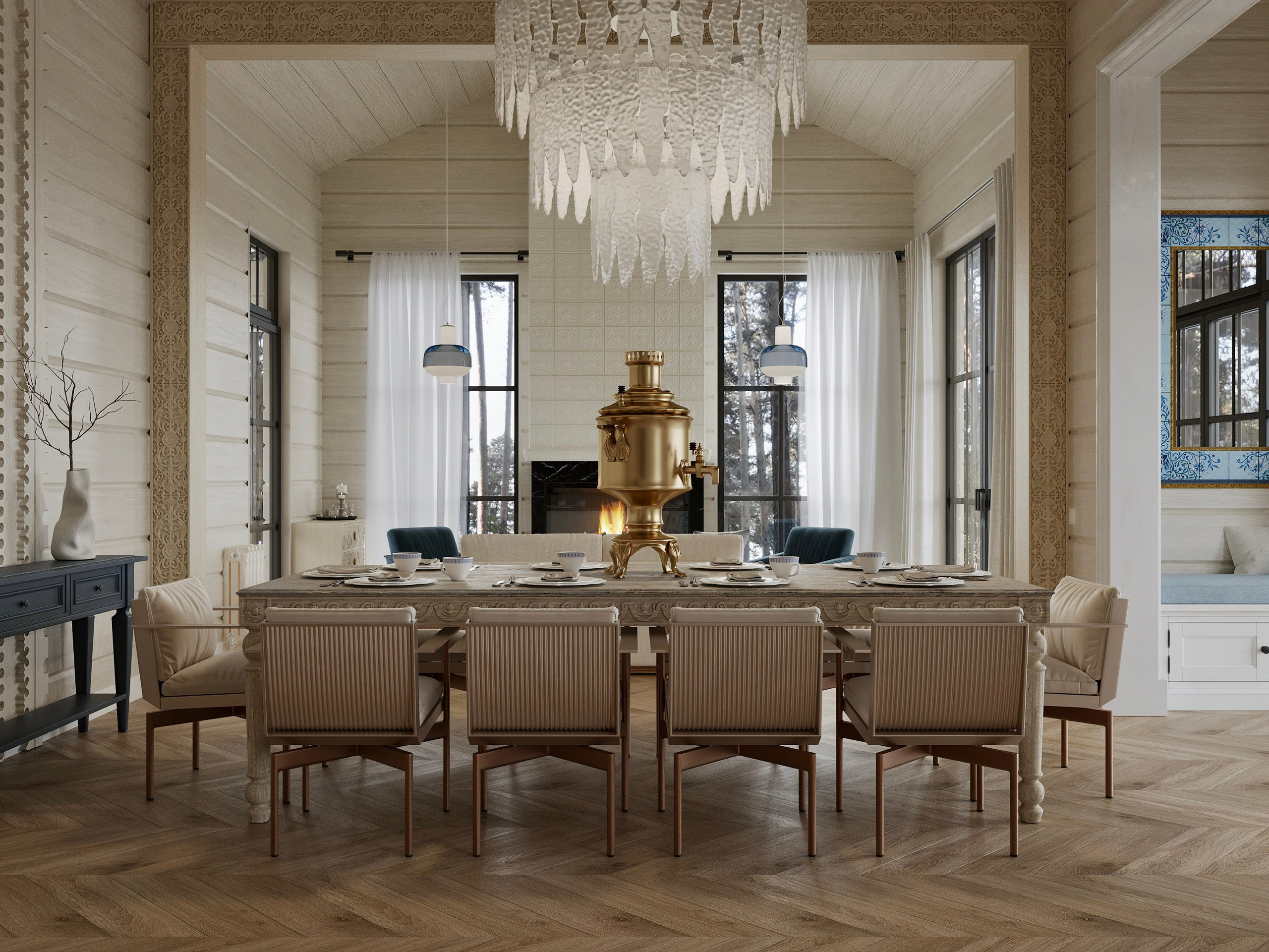 Демидково. 3D Визуализация интерьера