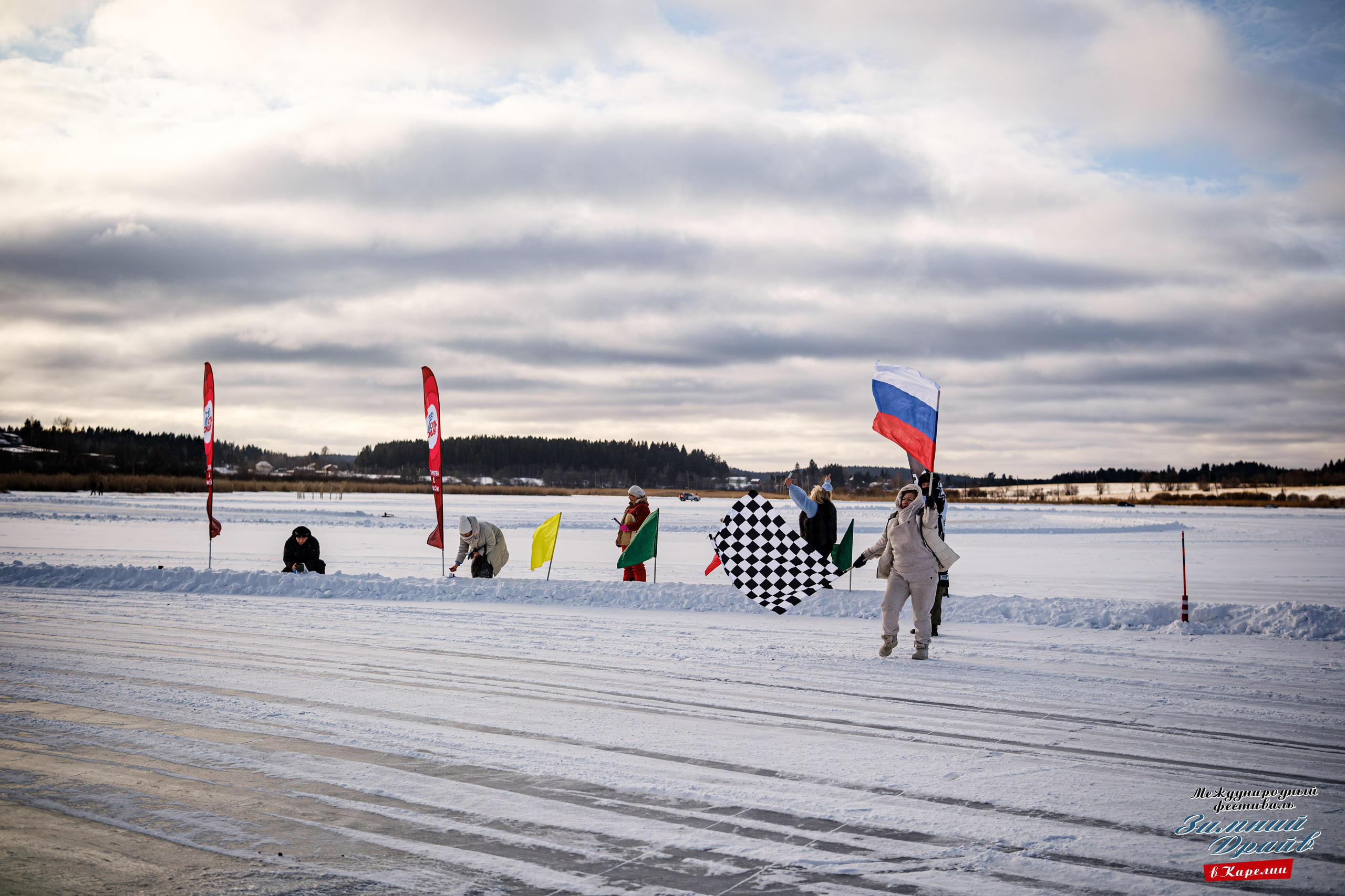 «Зимний Драйв в Карелии» Авто Марафон-гигант «25 часов на льду» Илона Накутис, Николай Грязин, джимхана, фотограф Антон Медведев, icoguar, Сортавала, Карелия