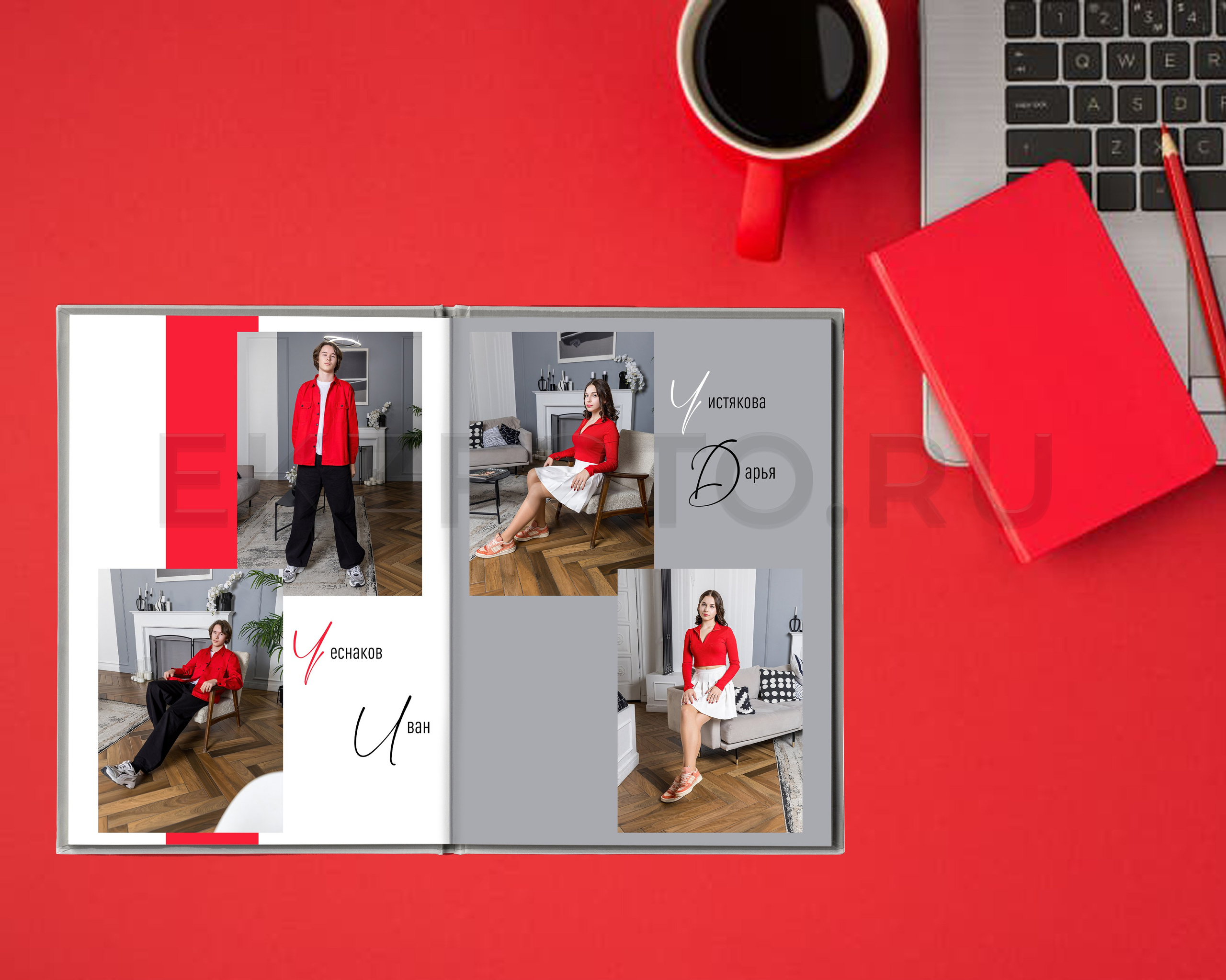 ФОТОКНИГА ВЫПУСКНИКА ШКОЛЫ 30×30/21×30 см. Фотограф Екатерина Зайкова в Санкт-Петербурге