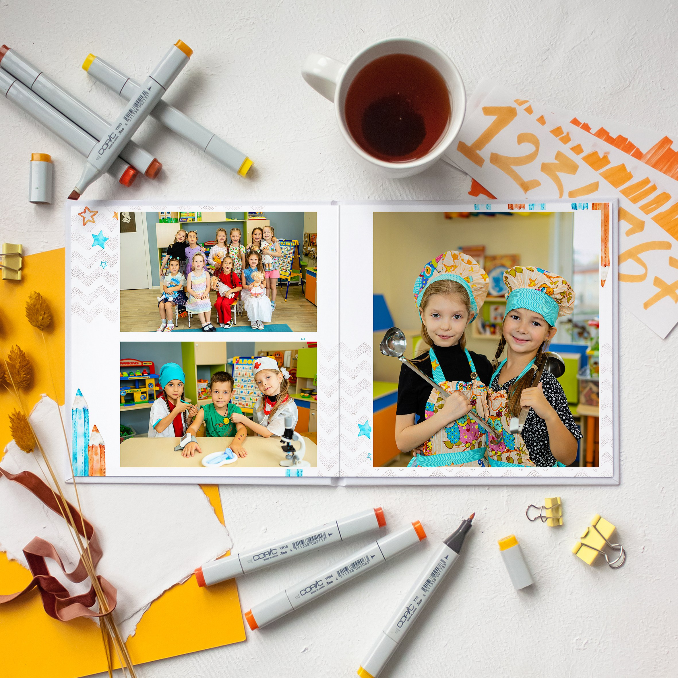 Зайки 2200. Выпускные альбомы для садика и школы в Набережных Челнах