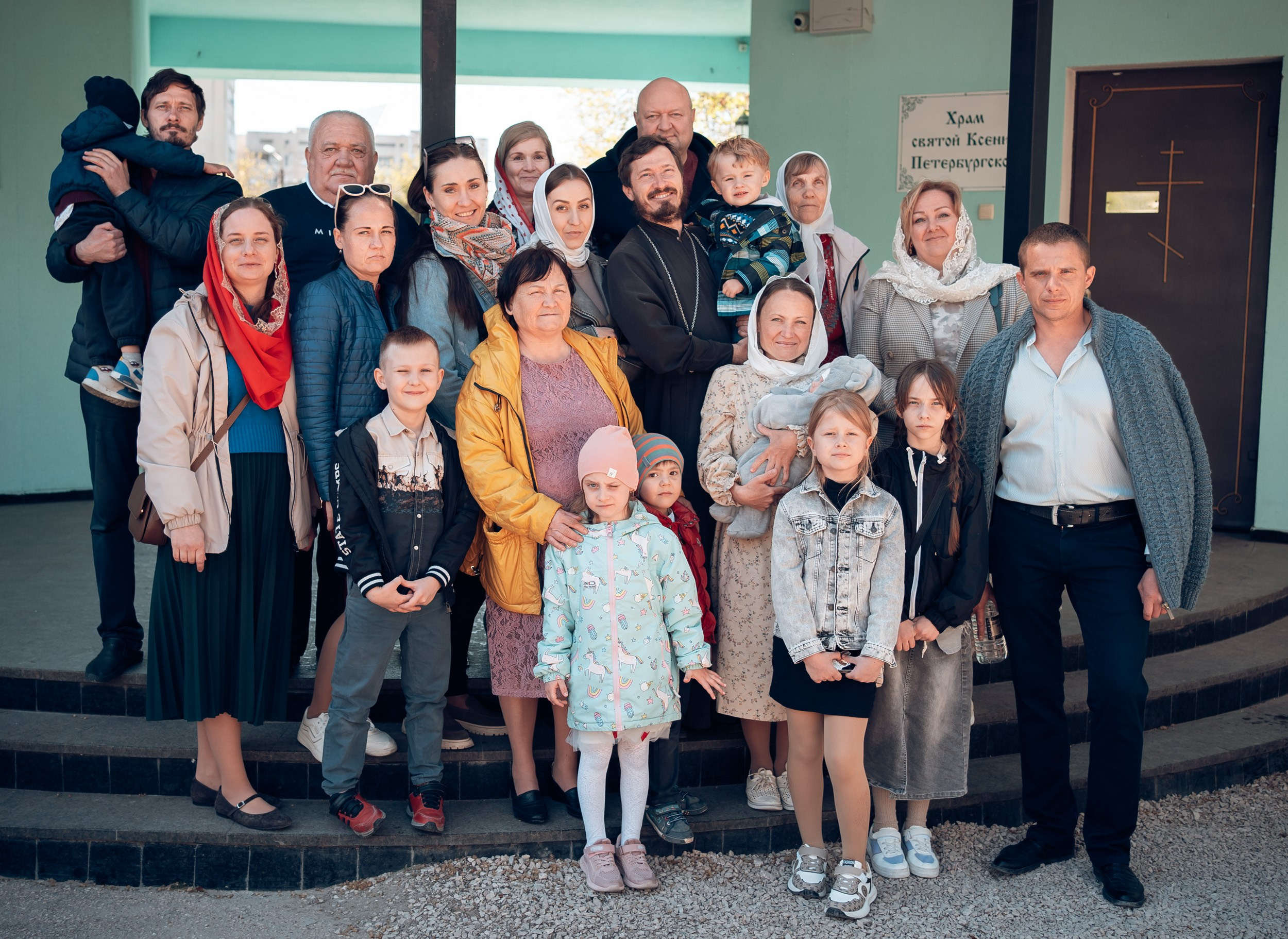 Крещение в храме Блж.Ксении Петербургской Севастополь. Церковный фотограф Севастополь