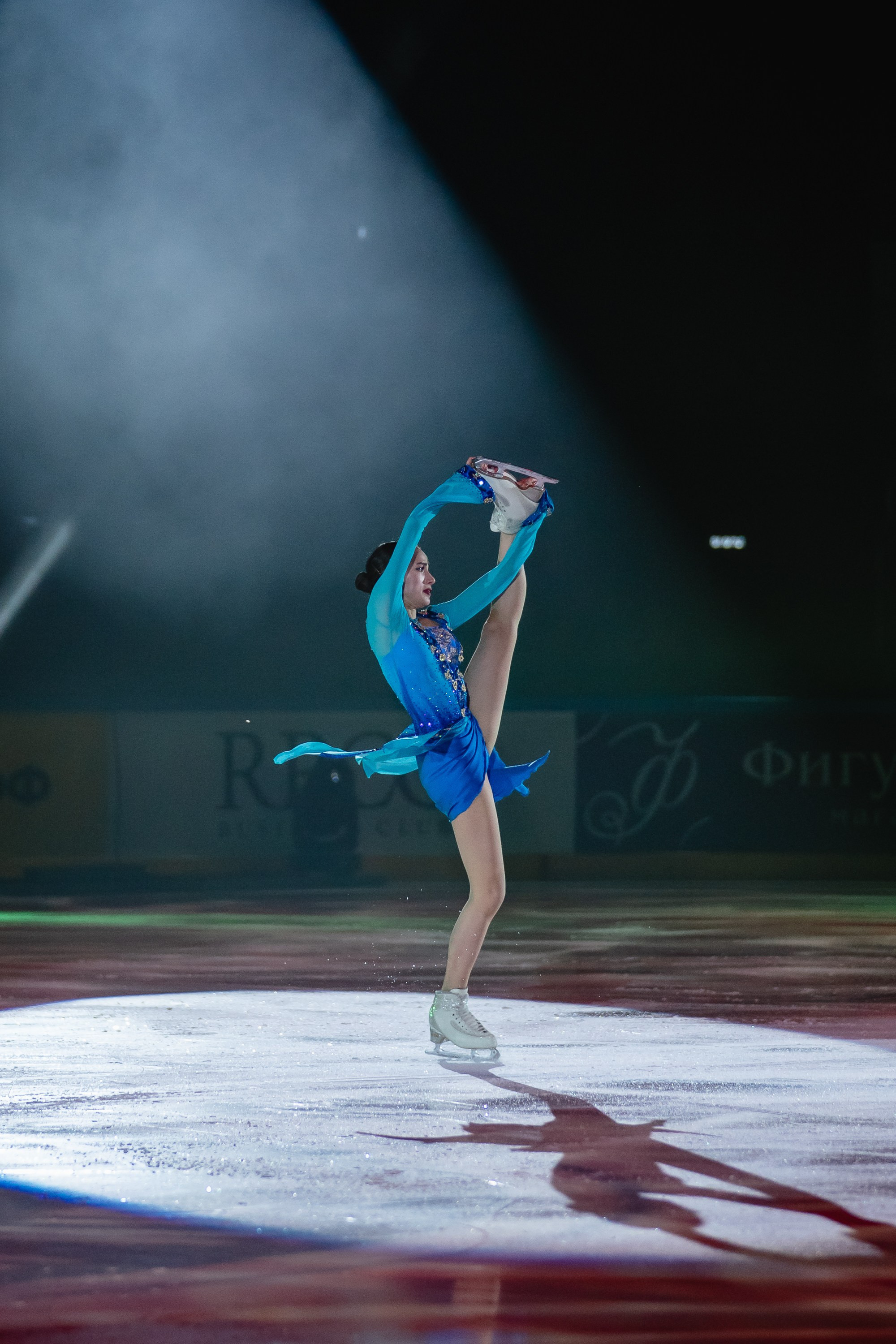 Шоу «Чемпионы на льду» в Новосибирске. Воробьева Ксения — Спортивный и танцевальный фотограф Новосибирск
