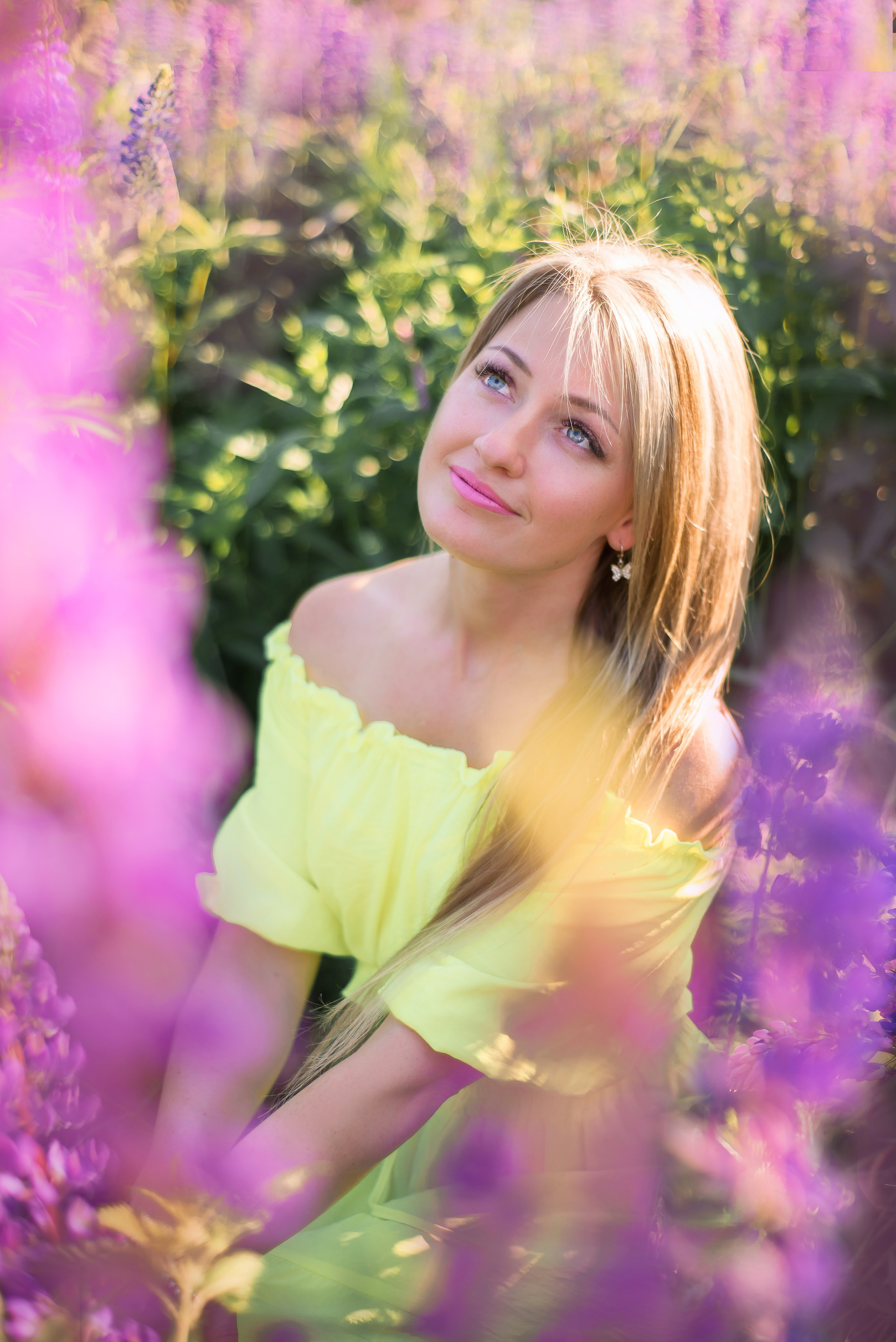 Фотосессия в люпинах. Семейный и детский фотограф в Ярославле, Максимова Светлана