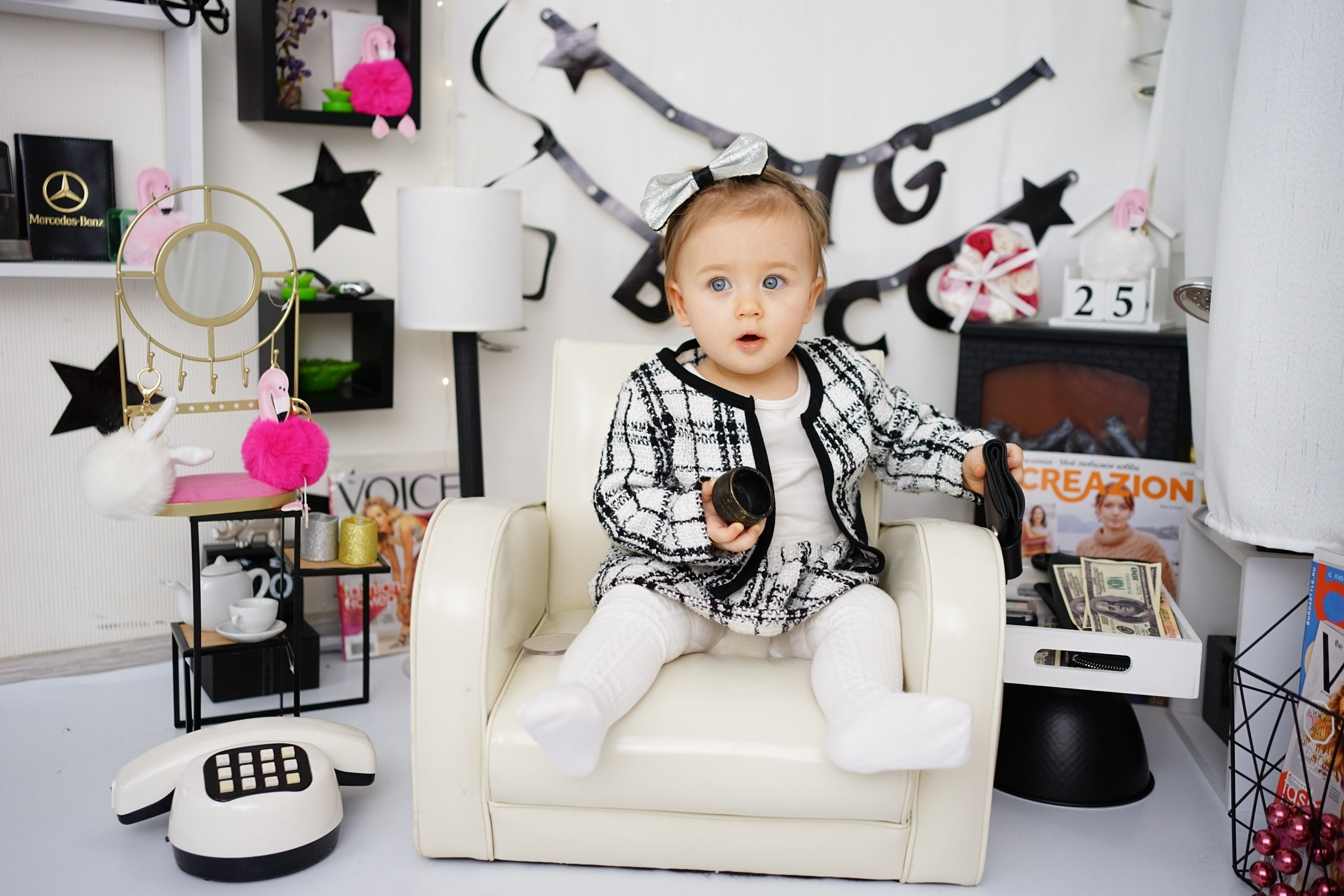 Фотоссесия на Годик для Девочки. Детская Фотостудия ГОДОВАСИКИ в Санкт-Петербурге фотосесия на годик