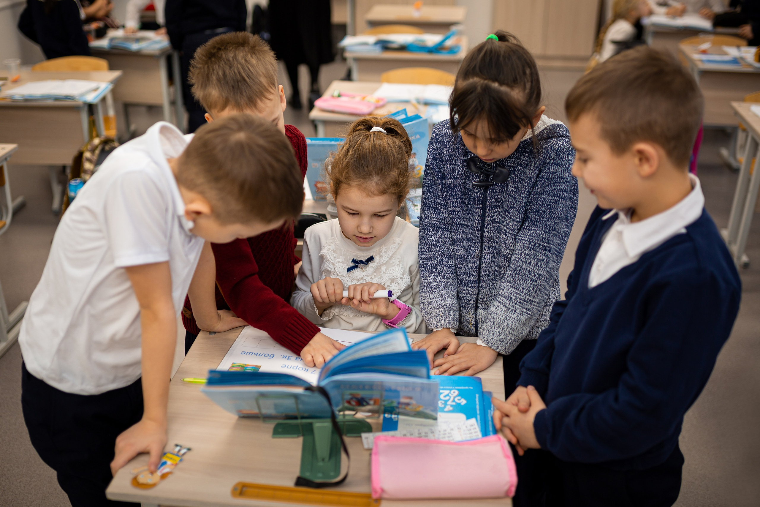 Первоклассники. Отбасылық фотограф Алена Шаталова