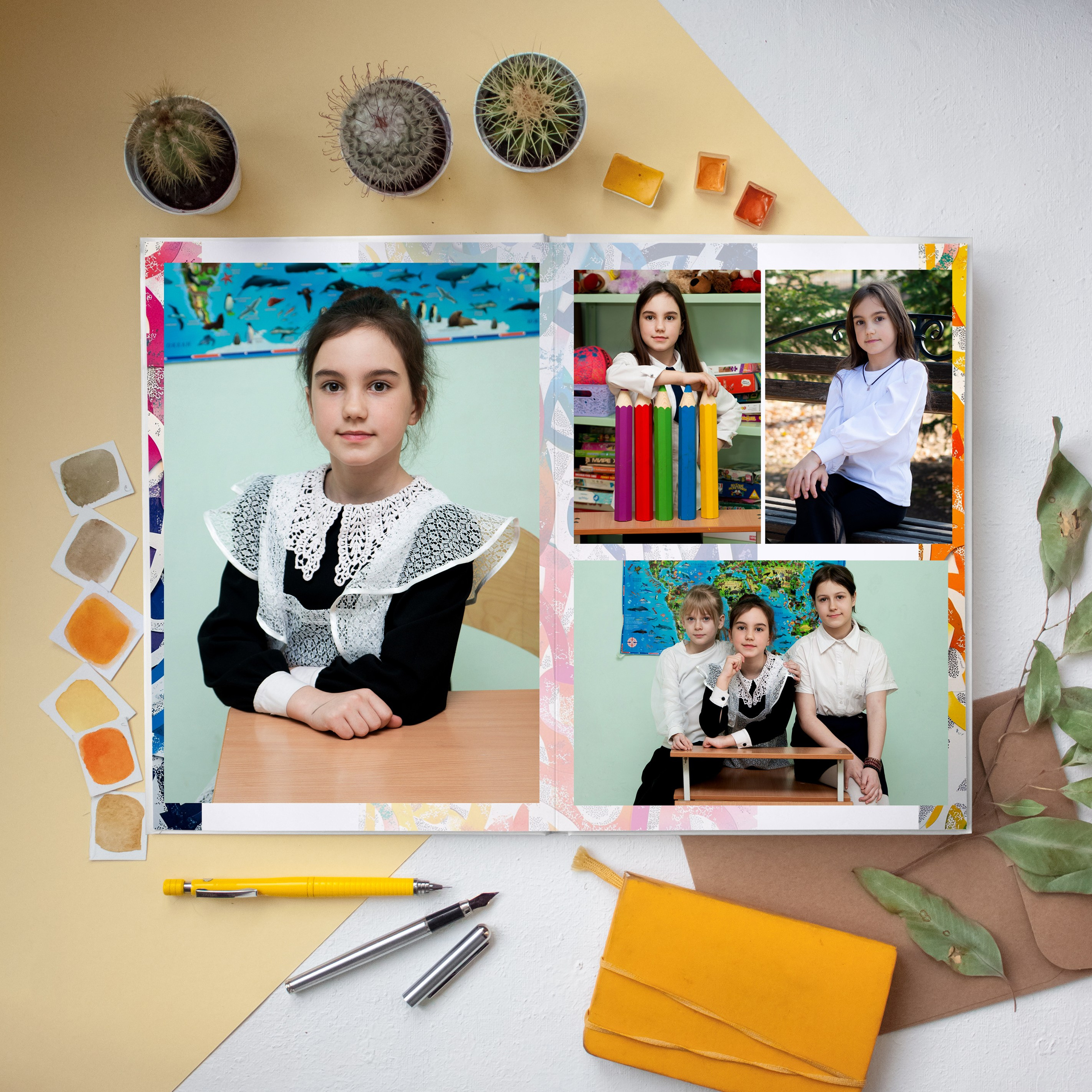 Дизайны Начальная школа. Выпускные Альбомы и Фотосессии п. Кавалерово