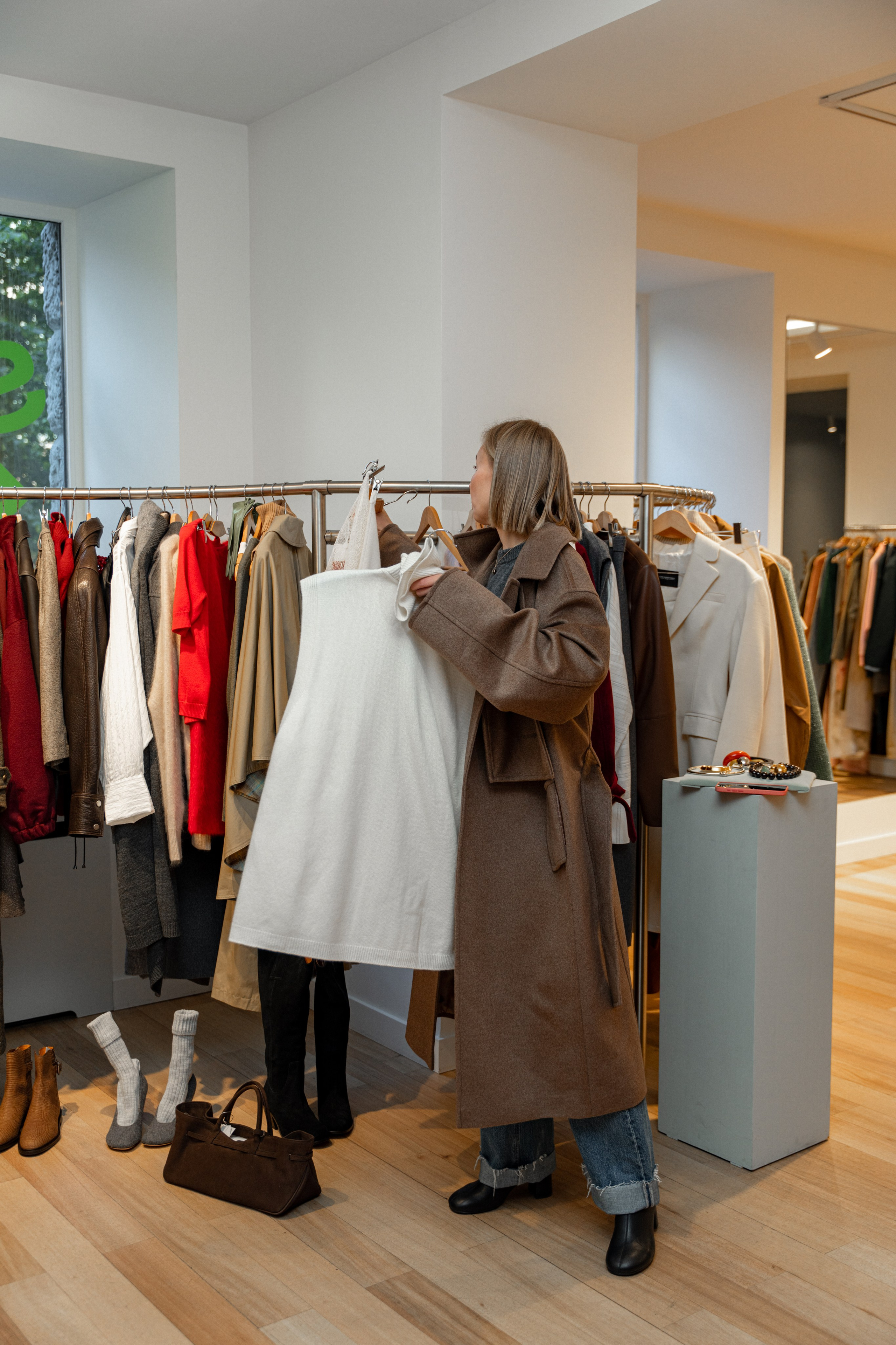 МК стилиста бутик SUBBOTA. Портретный фотограф в Санкт-Петербурге Дмитриева Наталия