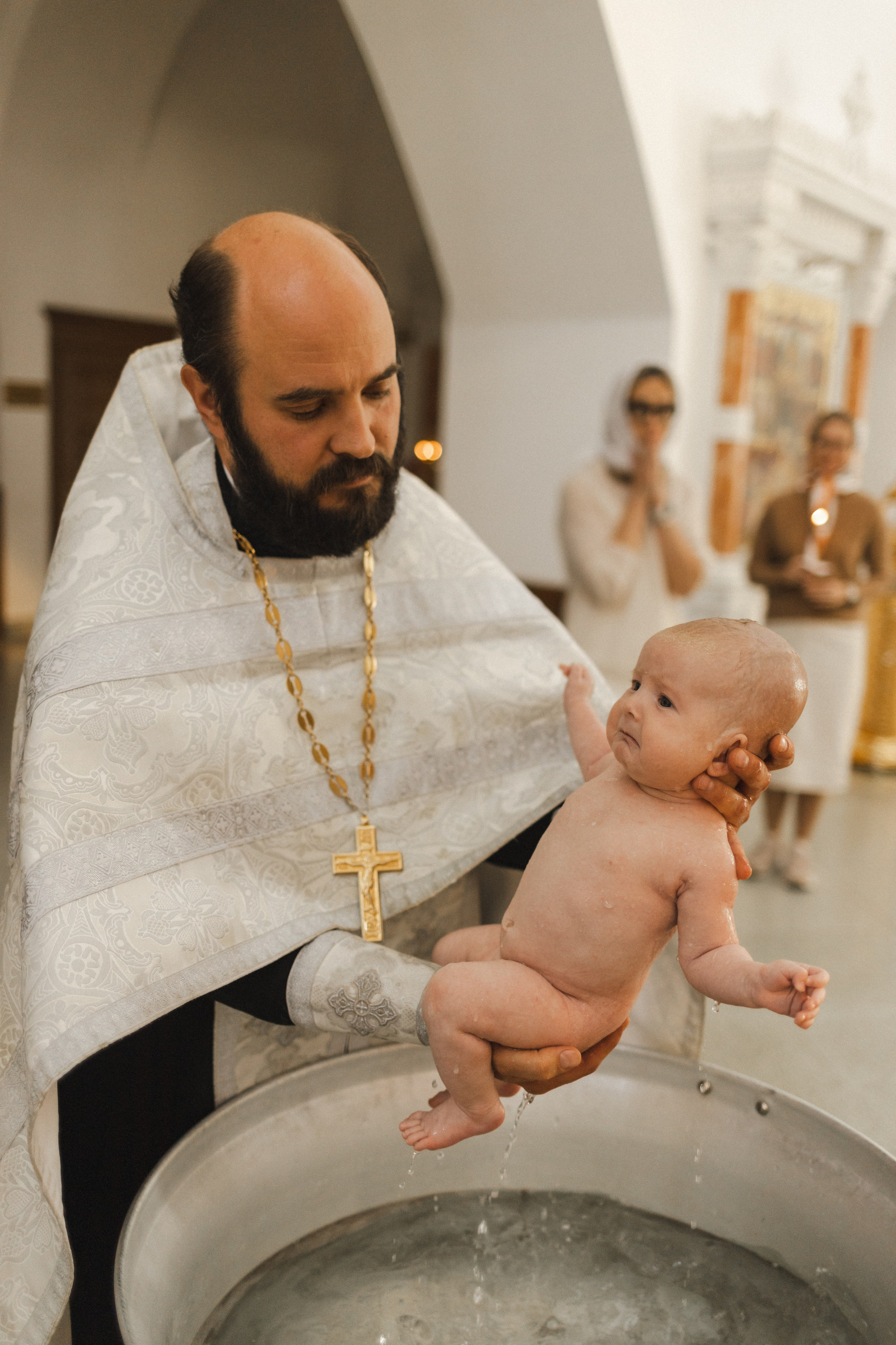 Крещение Стефании. Семейный фотограф в Москве
