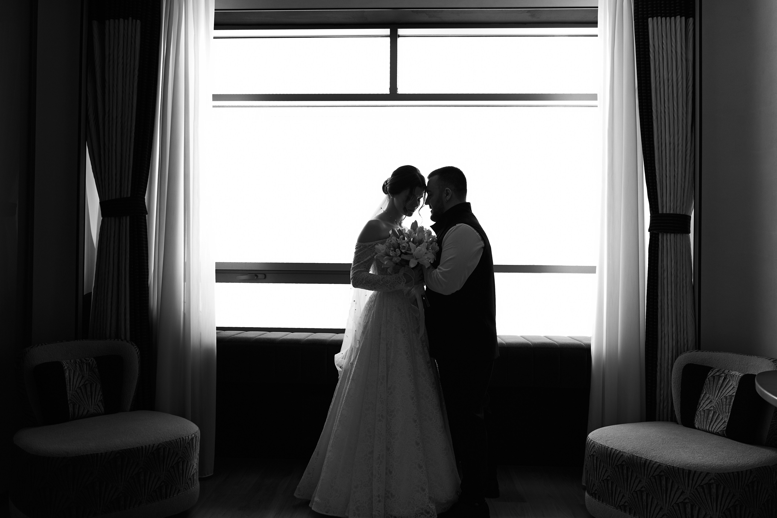 Классические сборы в отеле. Роспись в 4 ЗАГСе и съемка в оранжерее Цицина РАН. Любовь Юсупова. Фотограф