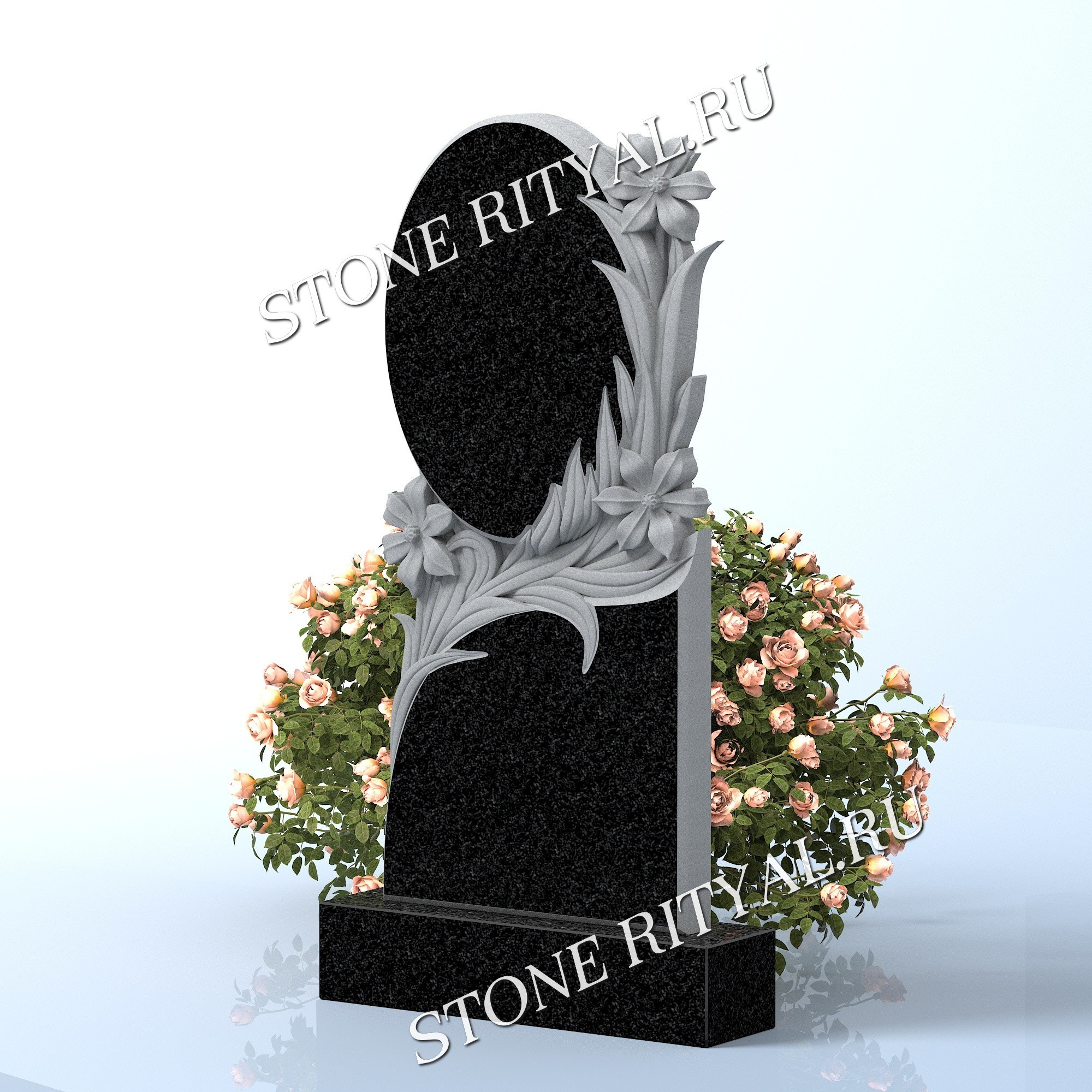 Вертикальные памятники фигурные. Изготовление и установка памятников в Москве и МО