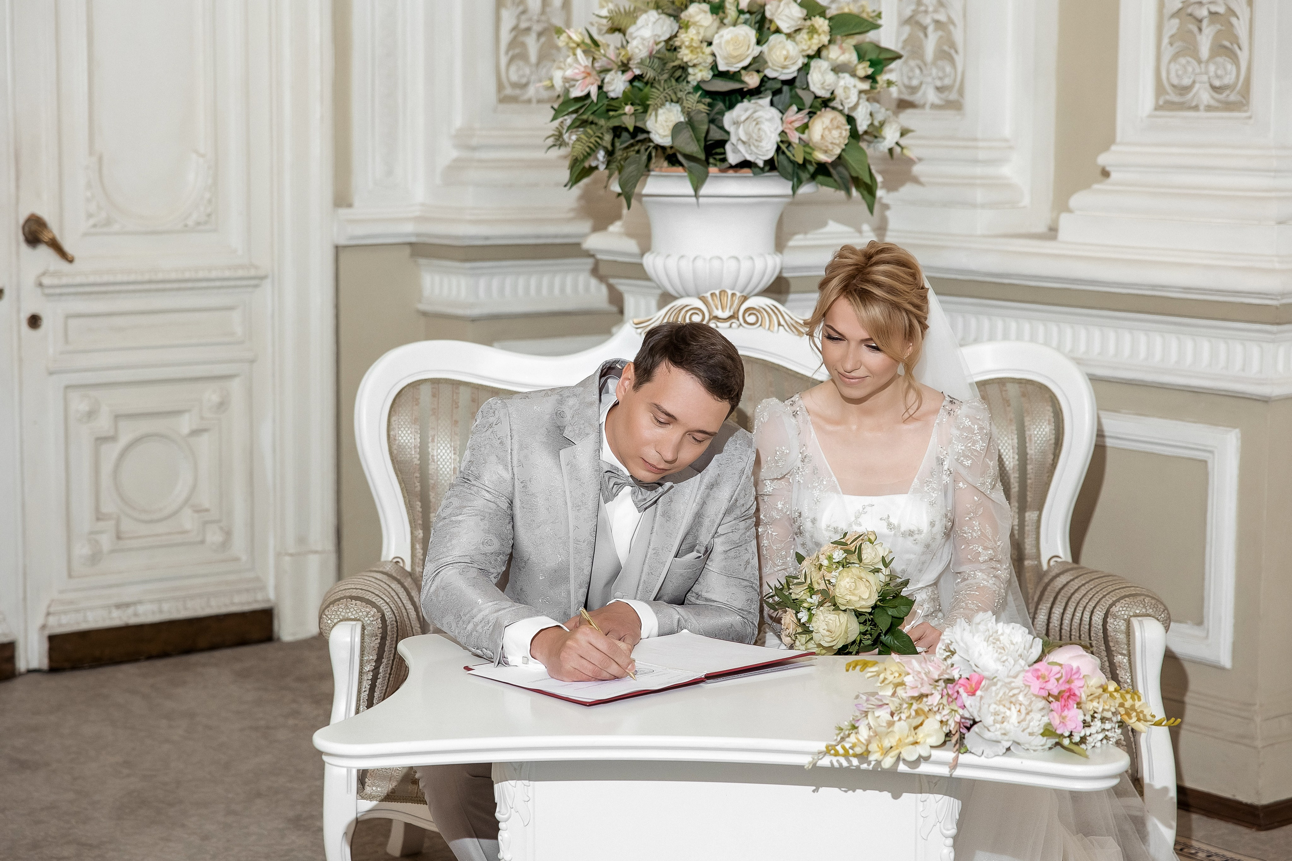 Свадебная фотосессия на яхте. Свадебный и семейный фотограф Алексей Аверин