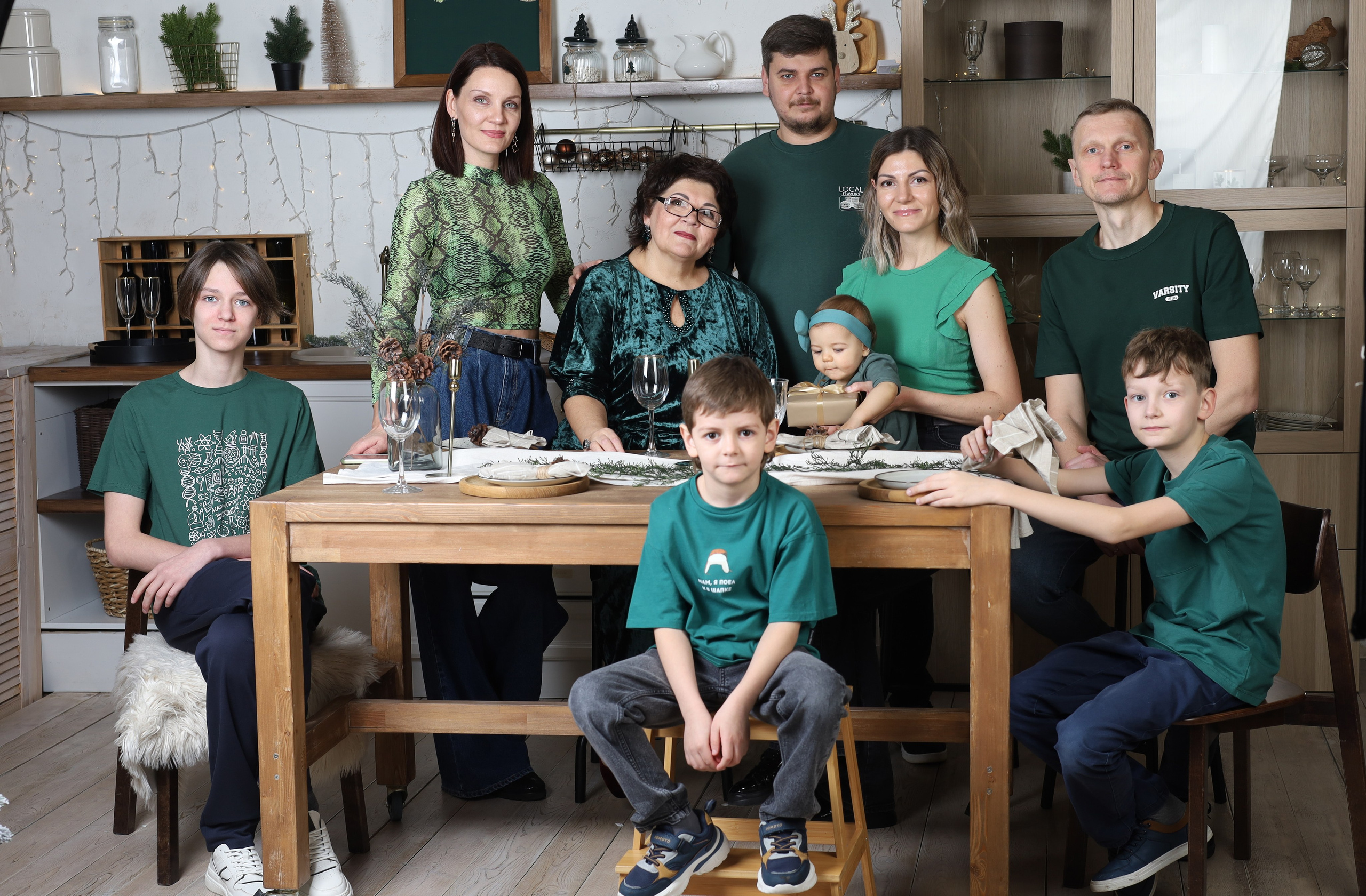 Семейный новый год Марии. Фотограф в Красноярске Никитина Мария